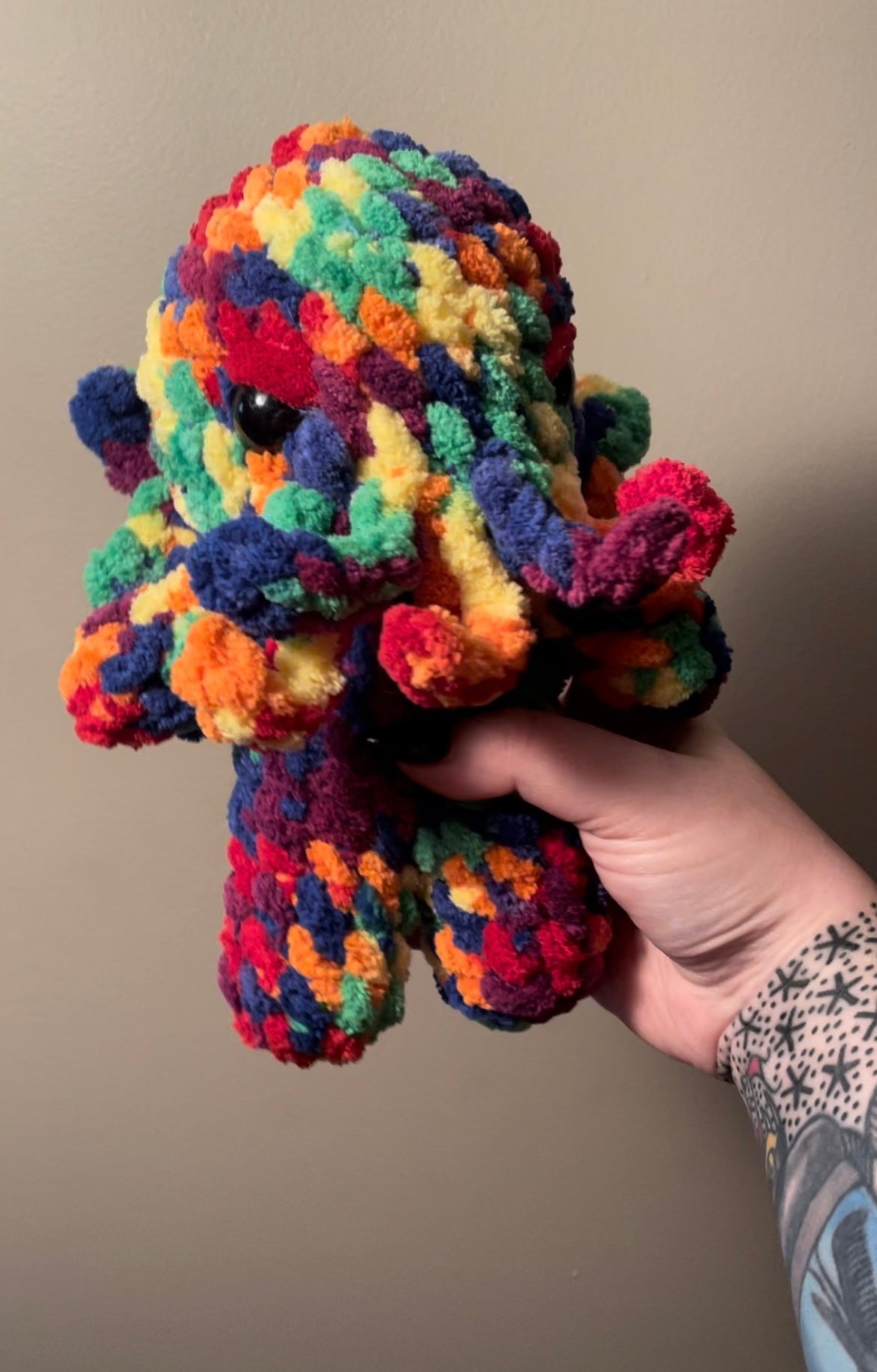 Crochet Rainbow Cryptids Series