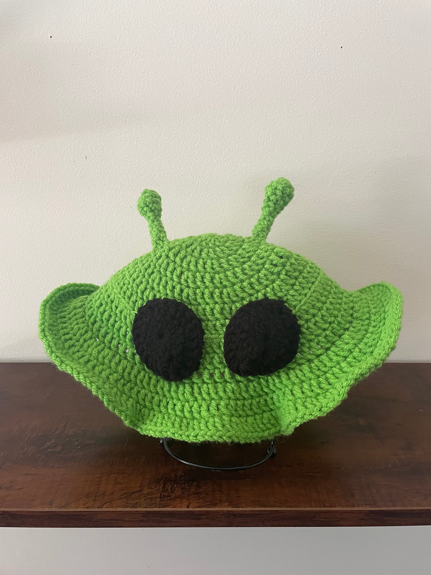 Crochet Alien Bucket Hat