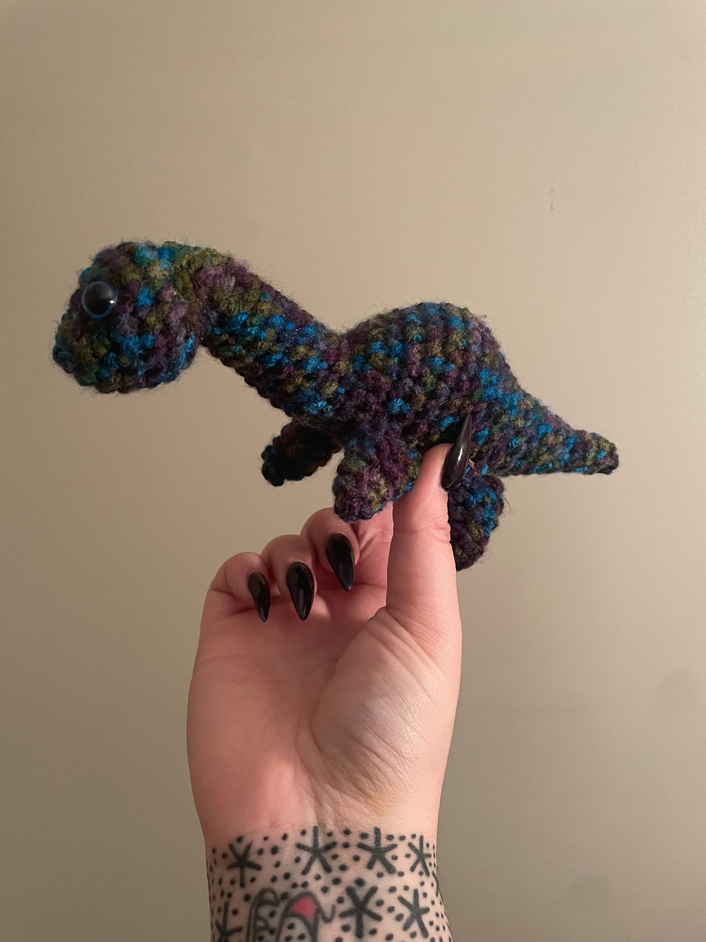 Crochet Lil' Loch Nessie - Assorted Colors