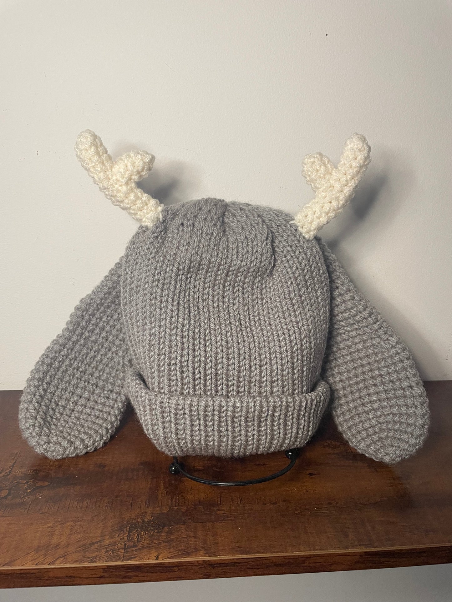 Handmade Jackalope Beanie