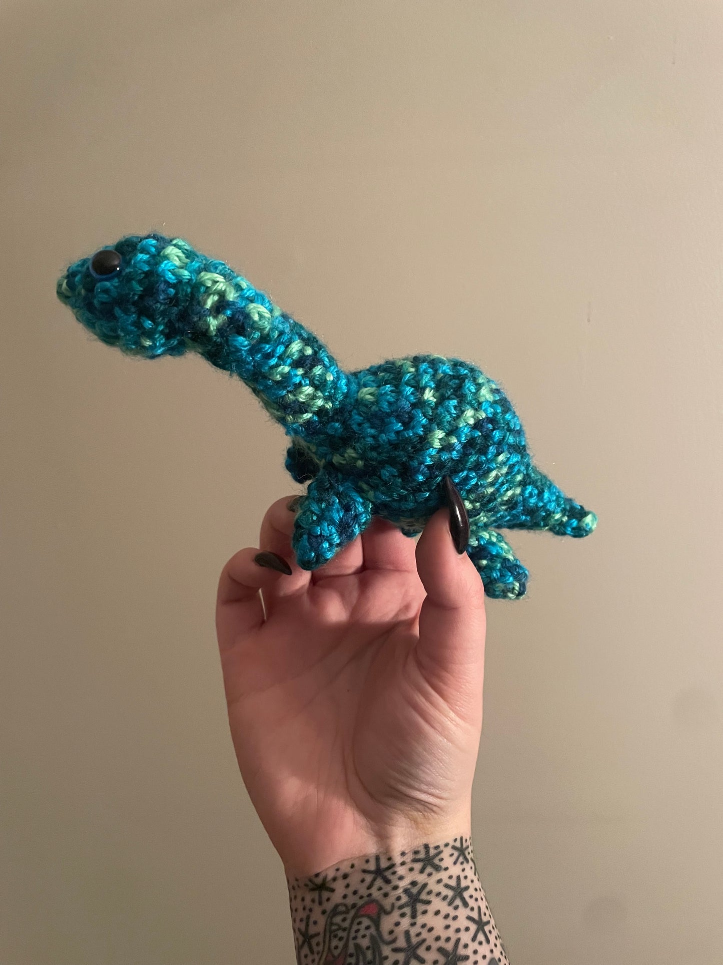 Crochet Lil' Loch Nessie - Assorted Colors