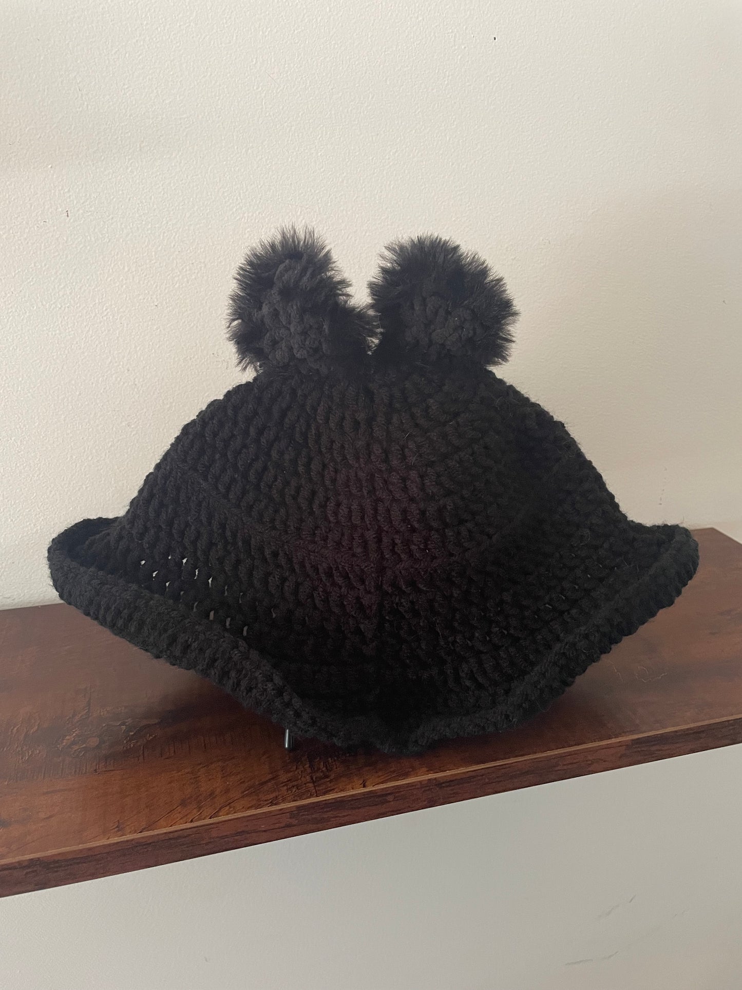 Crochet Mothman Bucket Hat