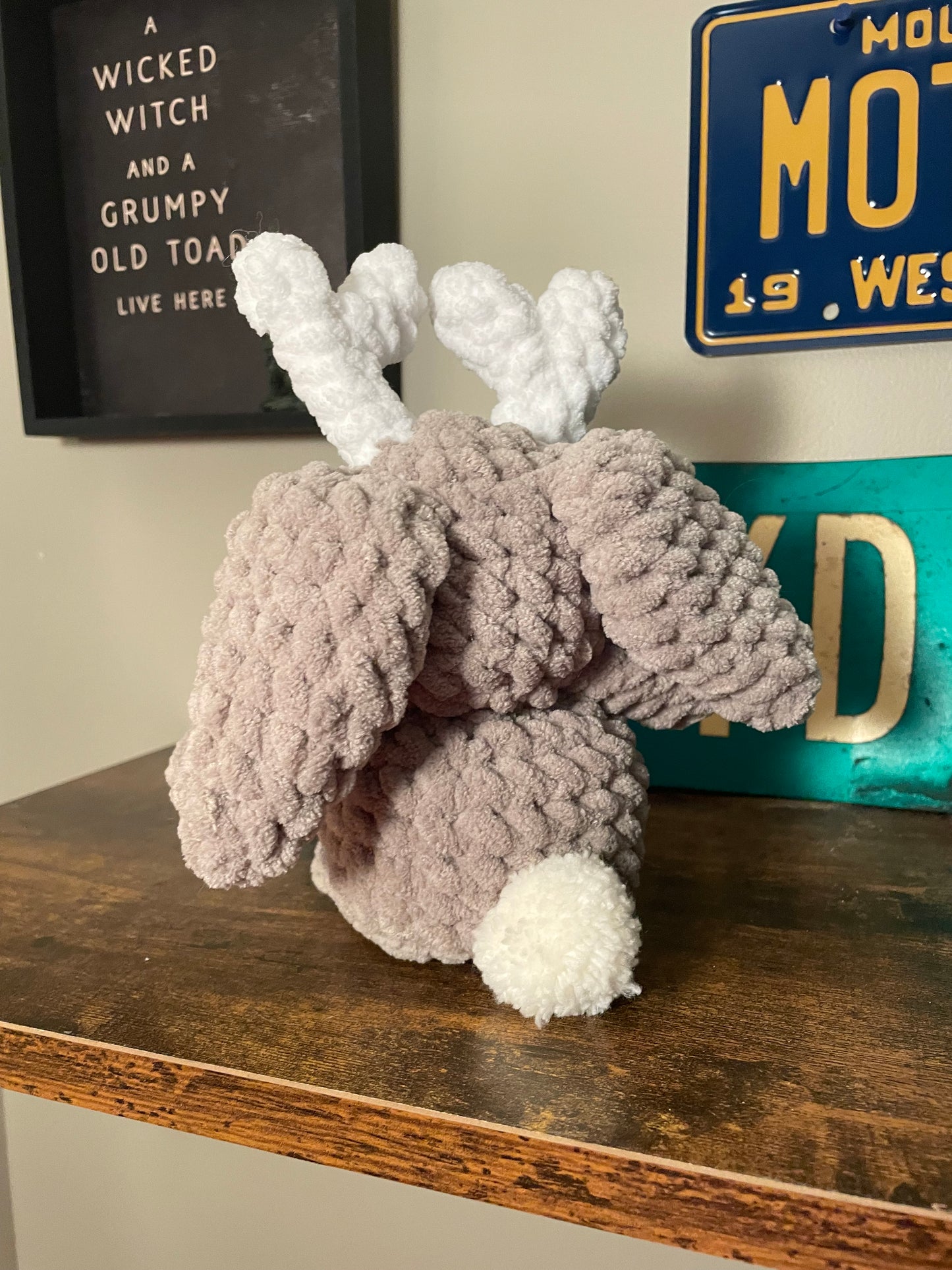 Crochet Chubby Jackalope