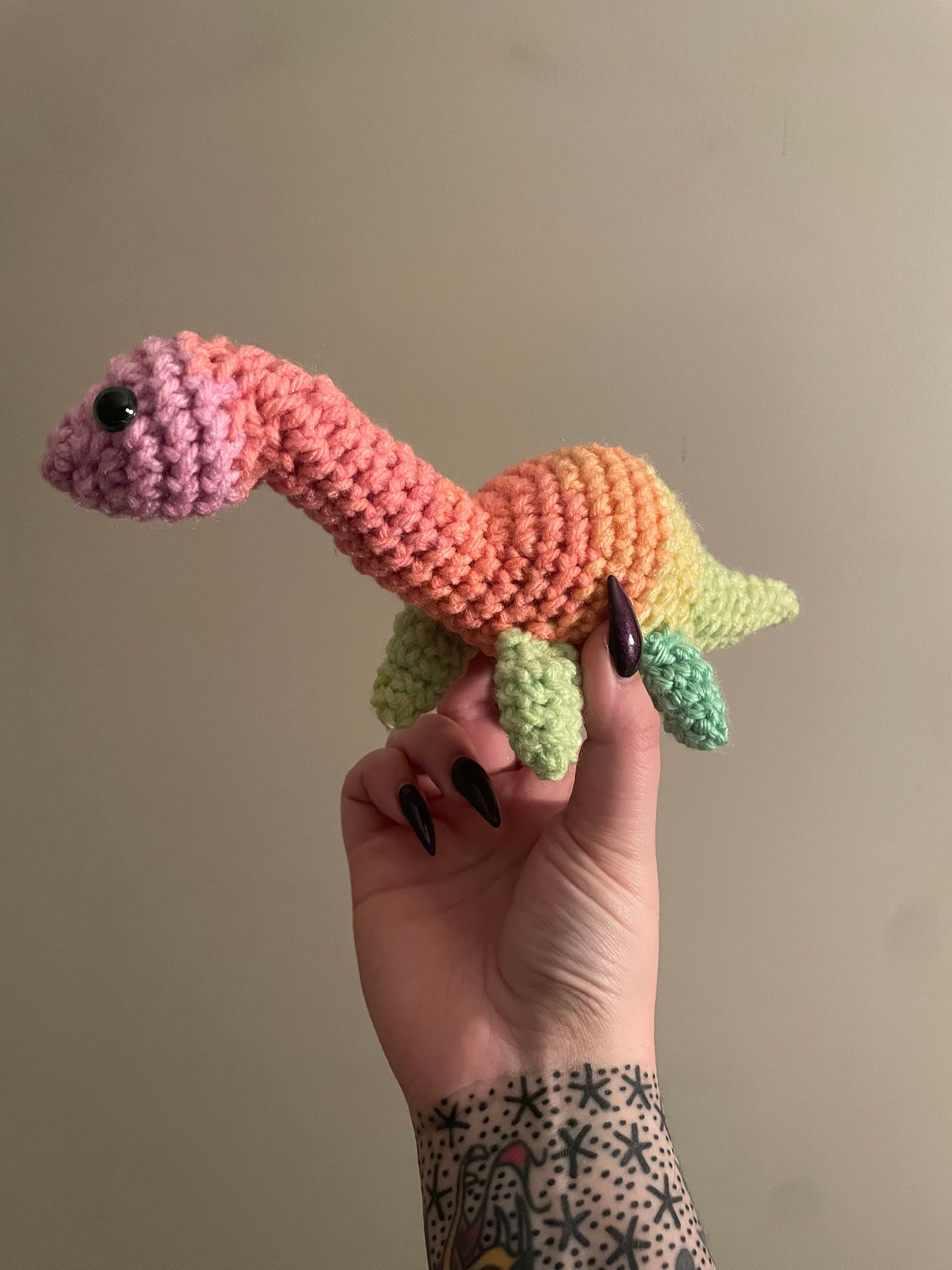 Crochet Lil' Loch Nessie - Assorted Colors