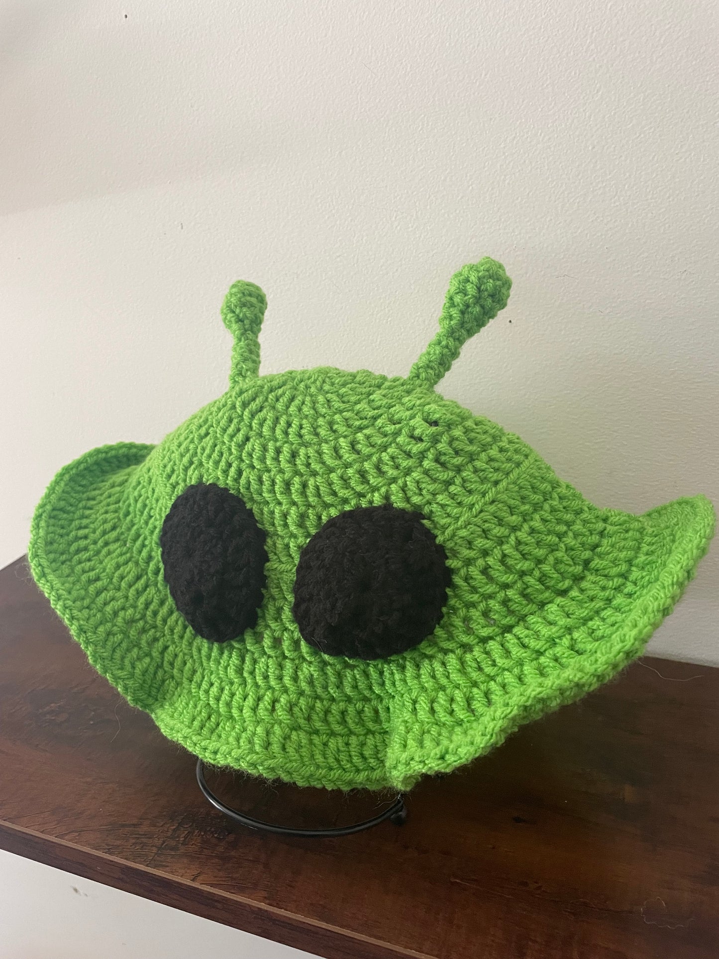 Crochet Alien Bucket Hat