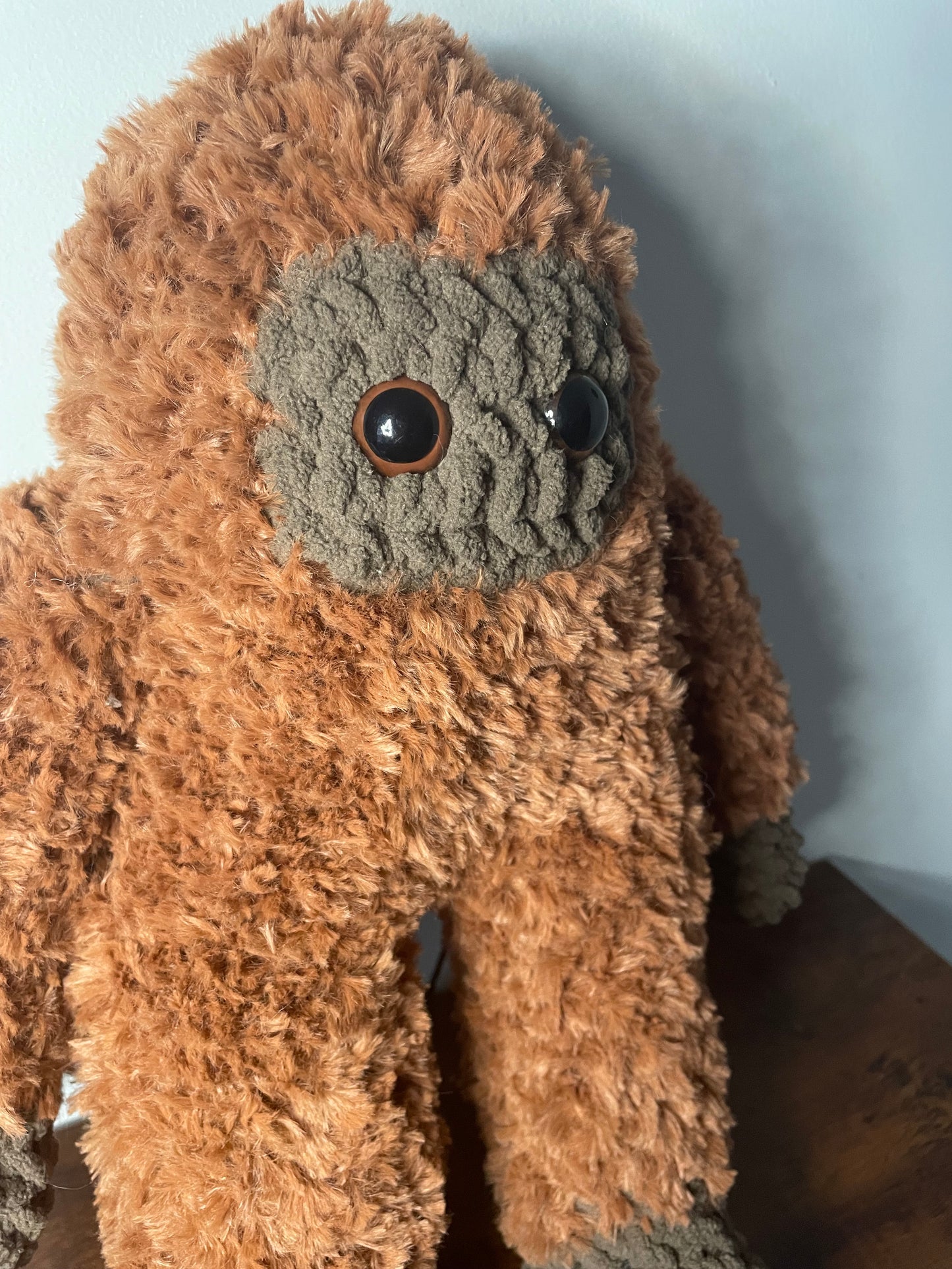 Crochet Longboi Furry Bigfoot Plush