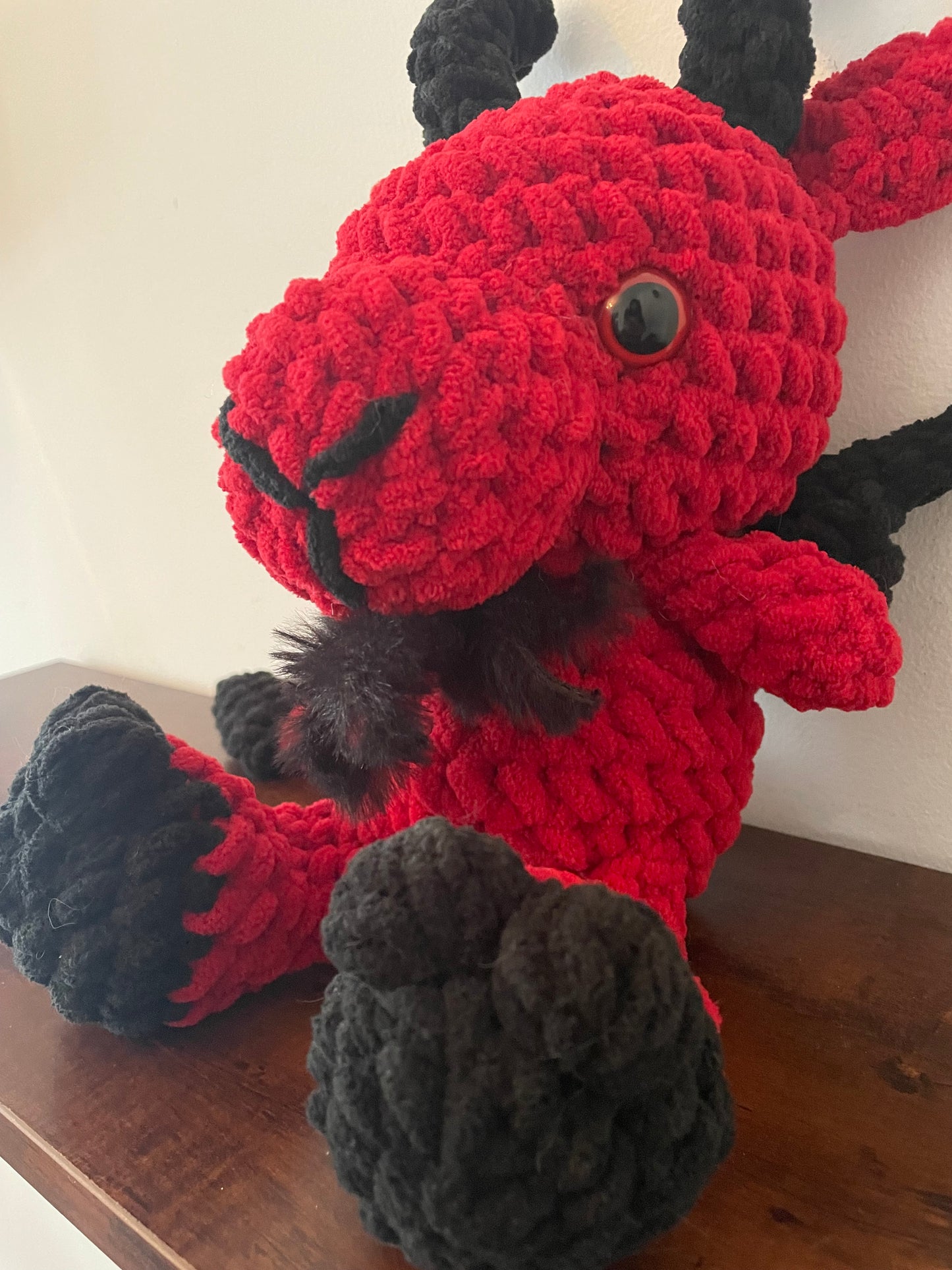 Crochet Jersey Devil Plush