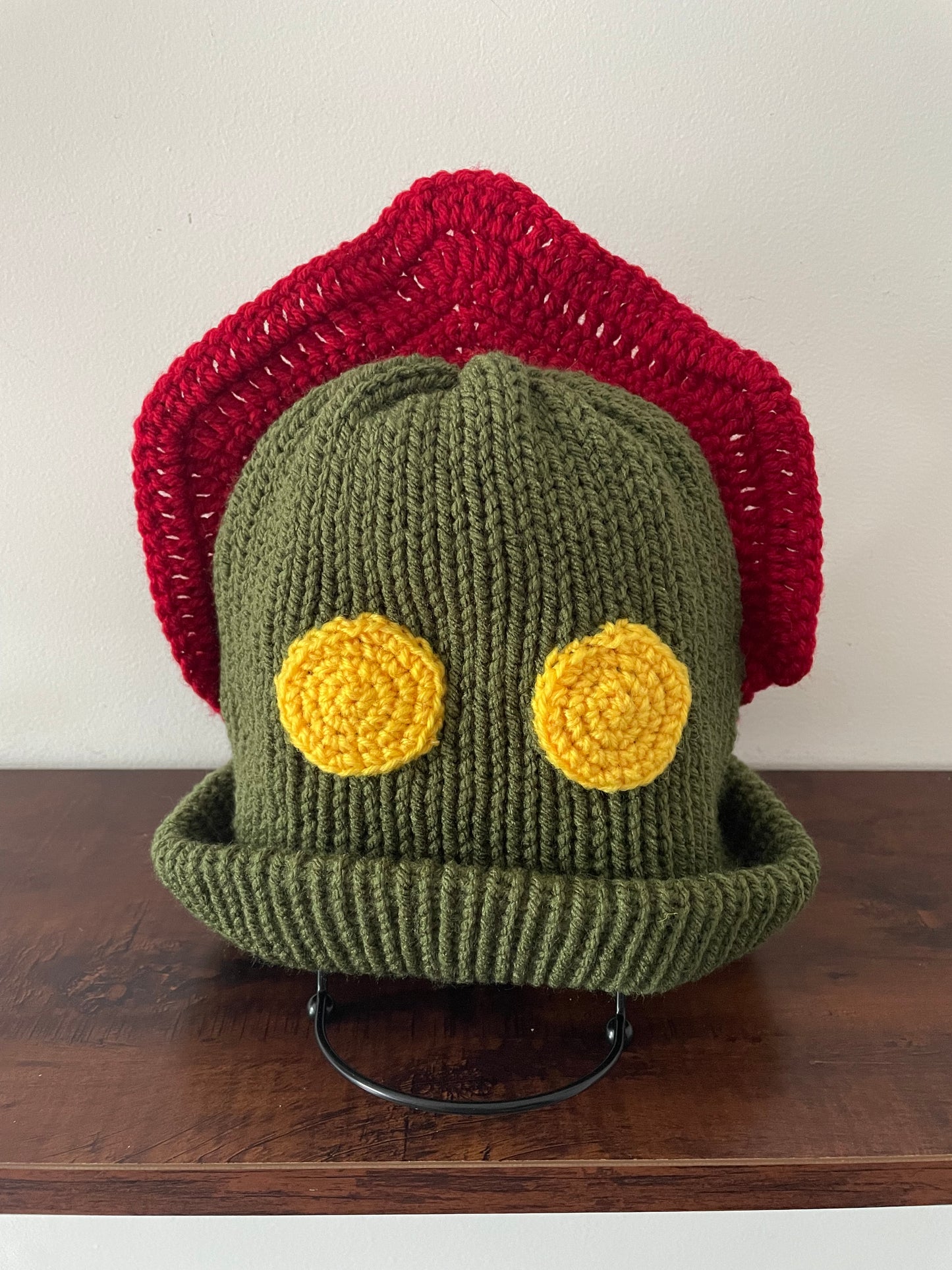 Handmade Flatwoods Monster Beanie