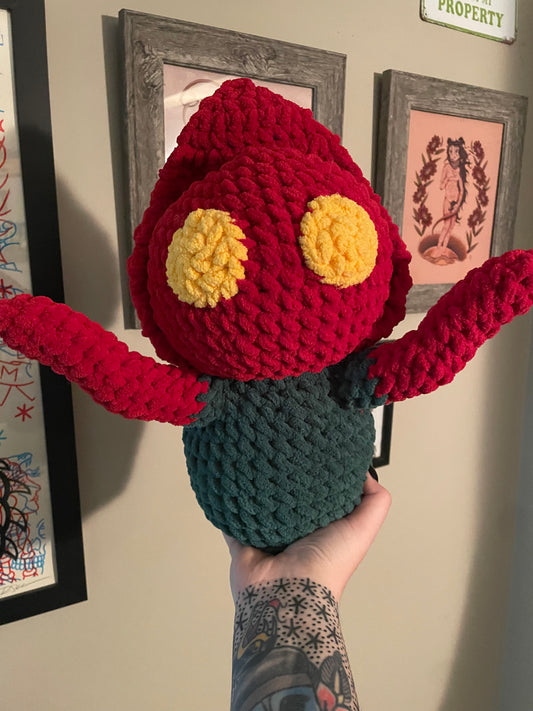 Crochet Flatwoods Monster Plush
