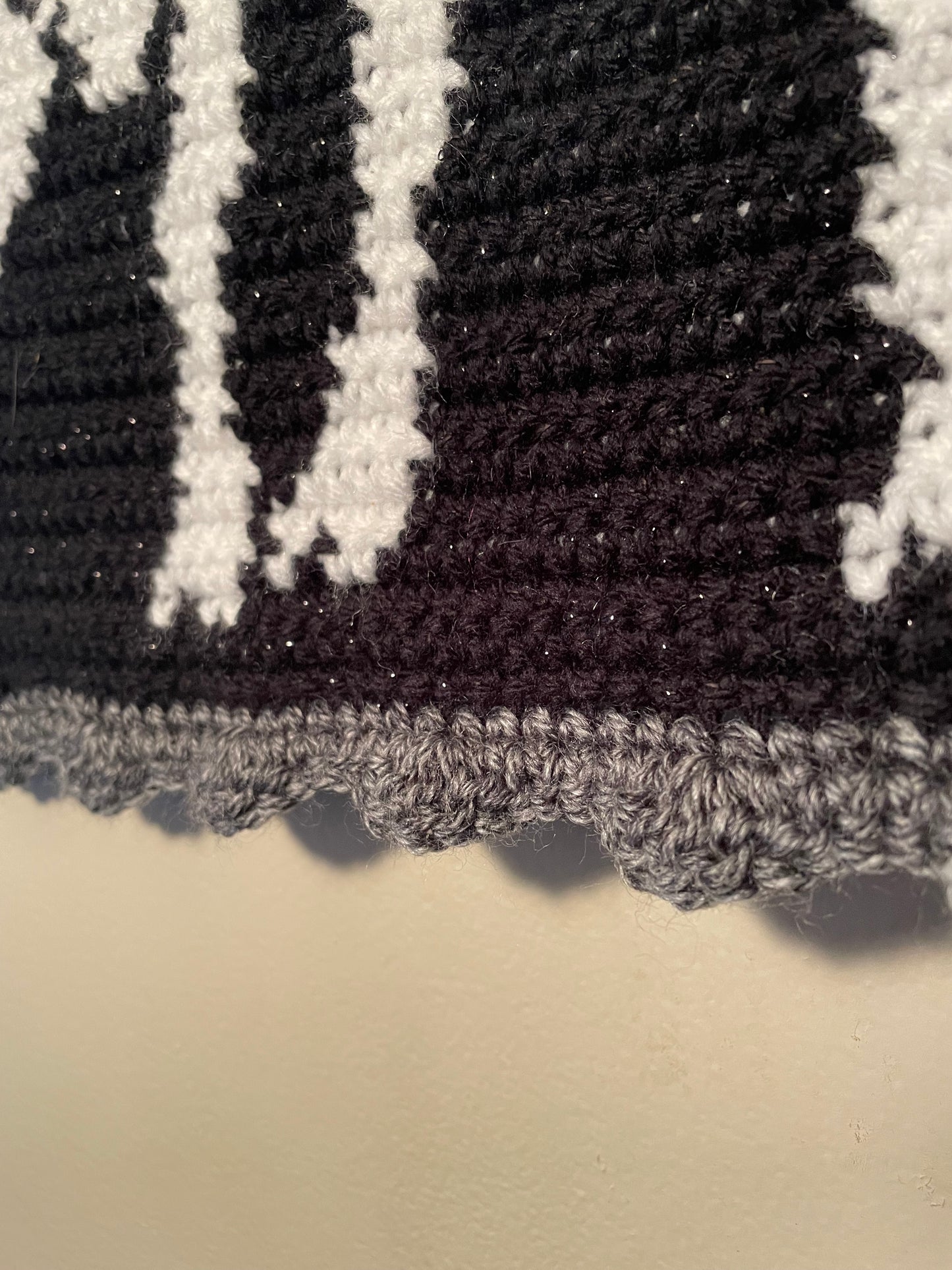 Crochet Conjoined Cow Hanging Tapestry