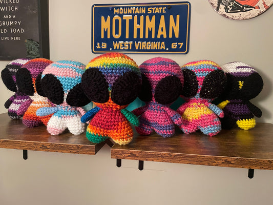 Crochet Pet Aliens - Pride Series
