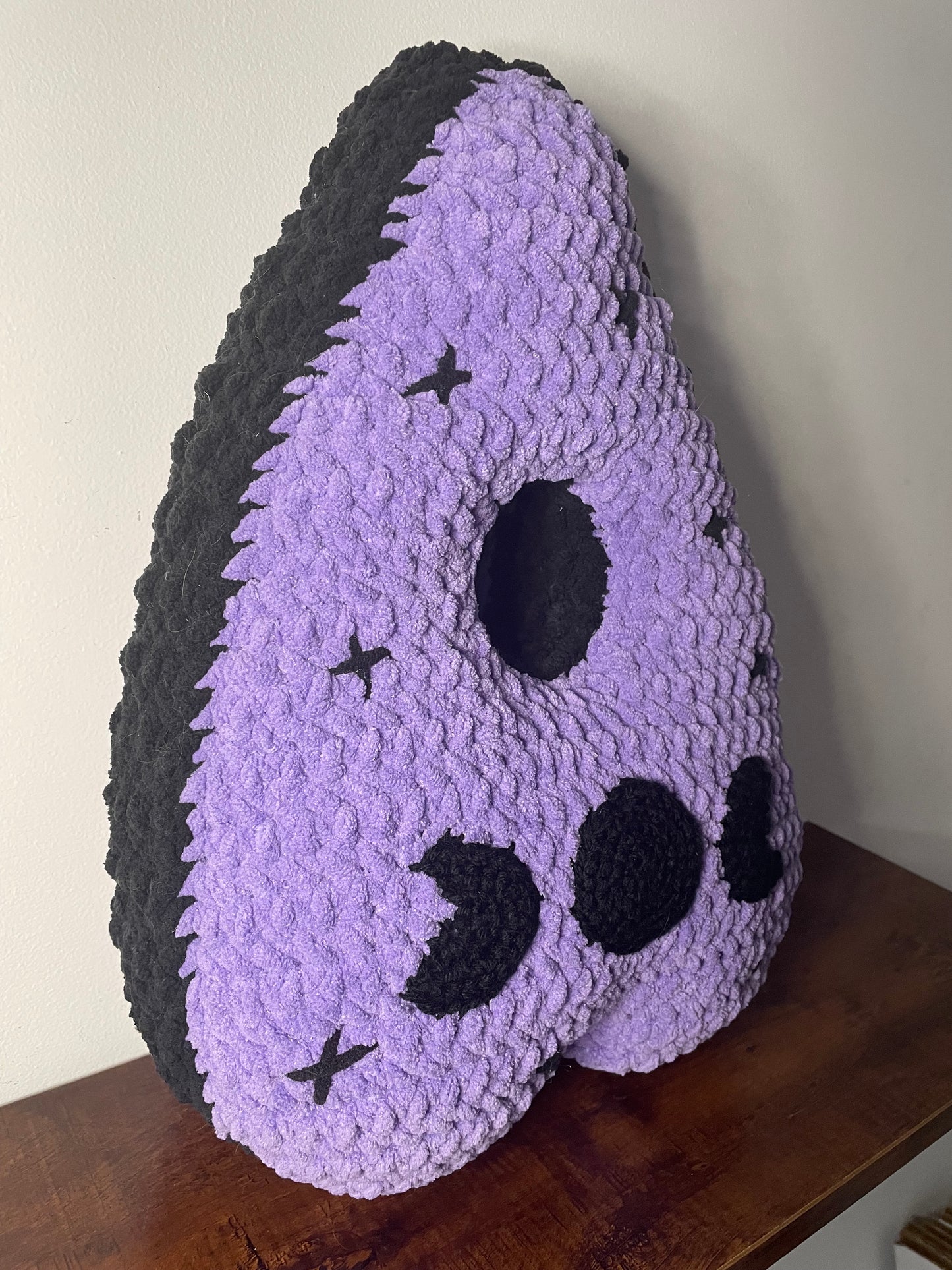Crochet Ouija Board Planchette Pillow