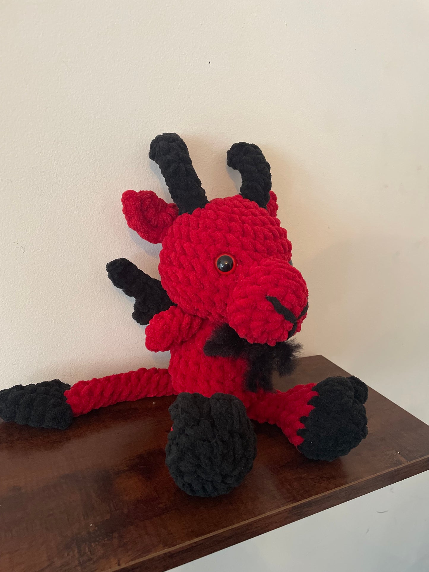 Crochet Jersey Devil Plush