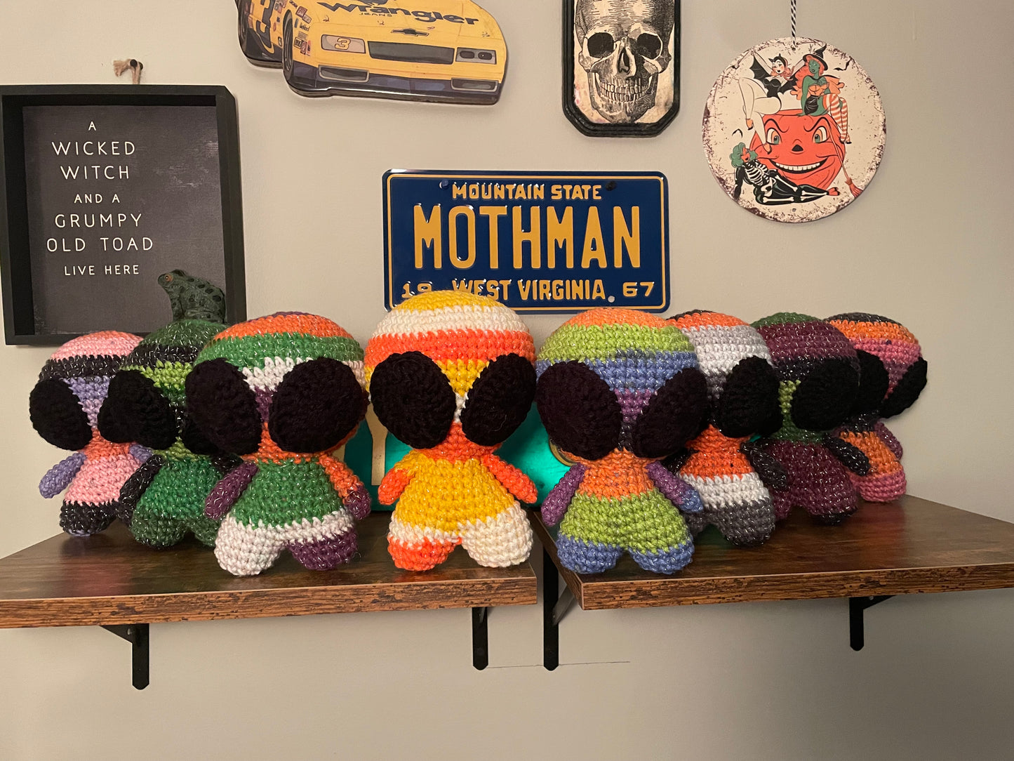 Crochet Pet Aliens - Halloween Sparkle Series