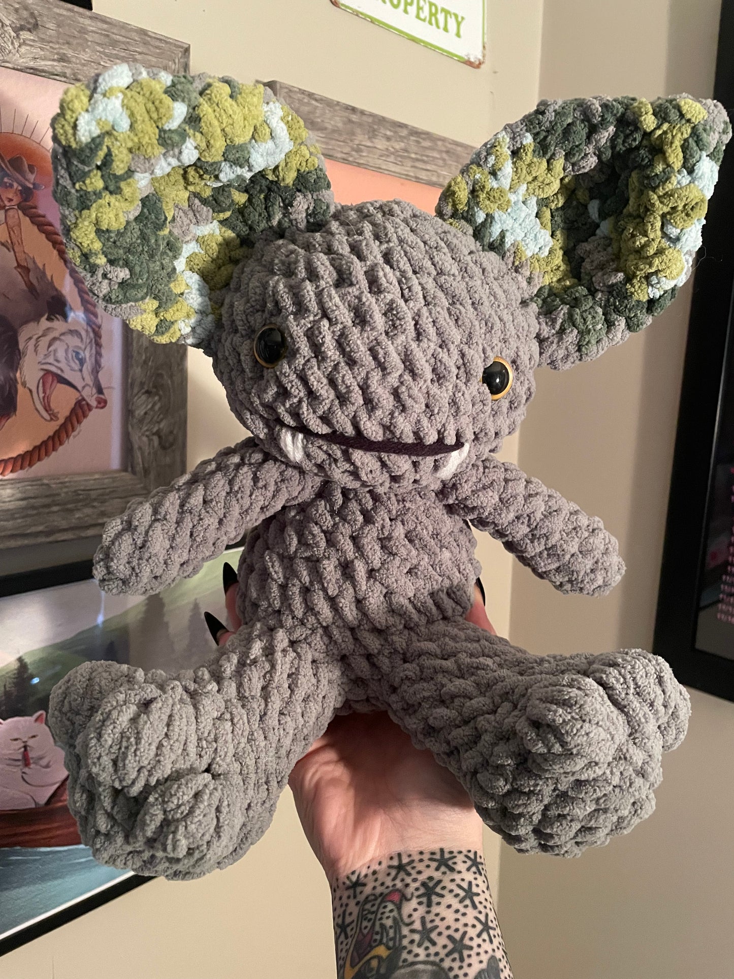 Crochet Hopkinsville Goblin Plush