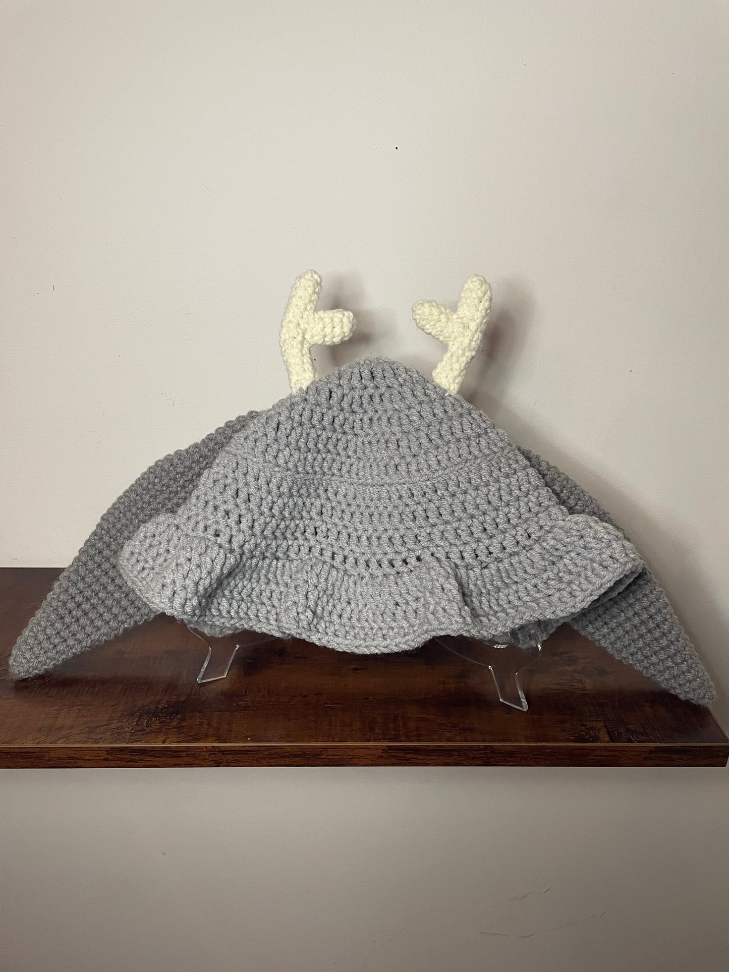 Crochet Jackalope Bucket Hat