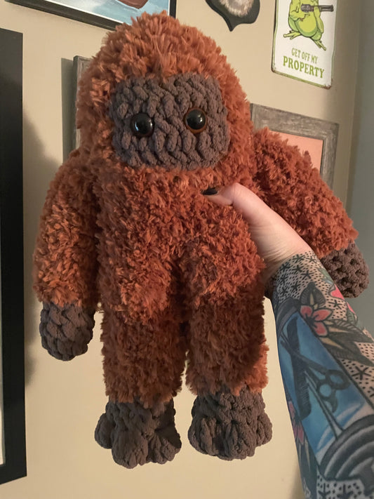 Crochet Longboi Furry Bigfoot Plush