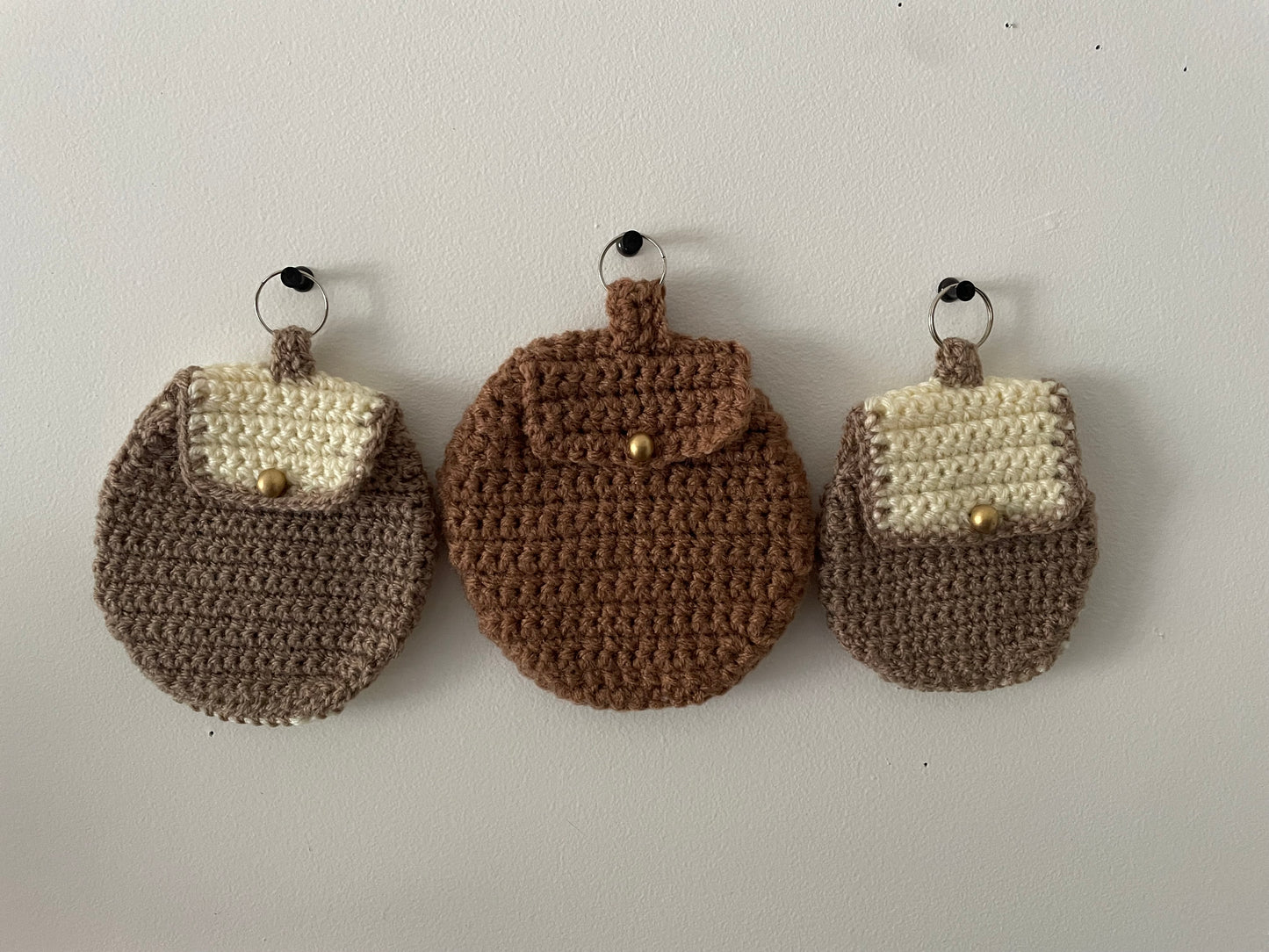 Crochet Halloween Cookie Pouches