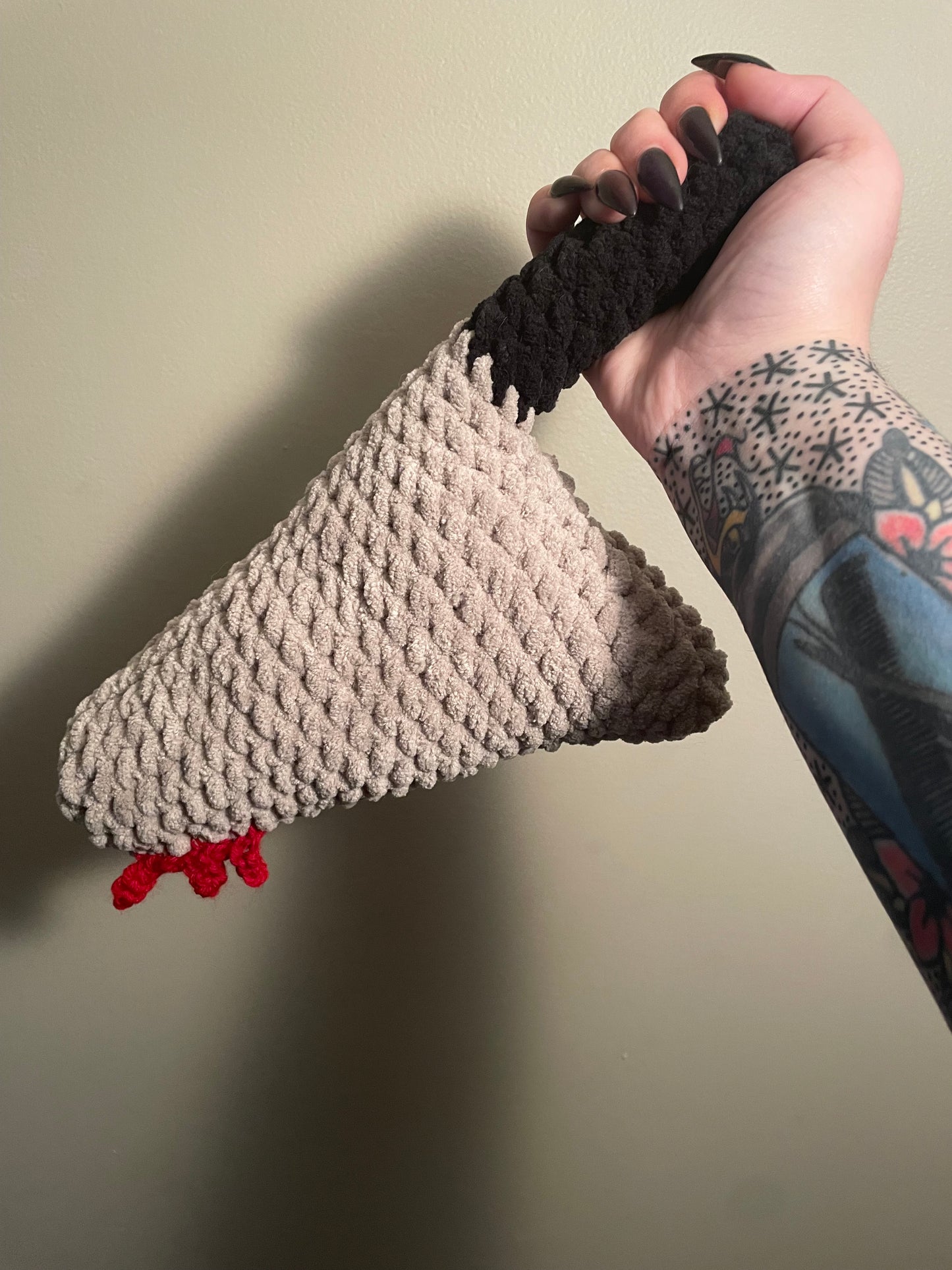 Crochet Butcher Knife Plush