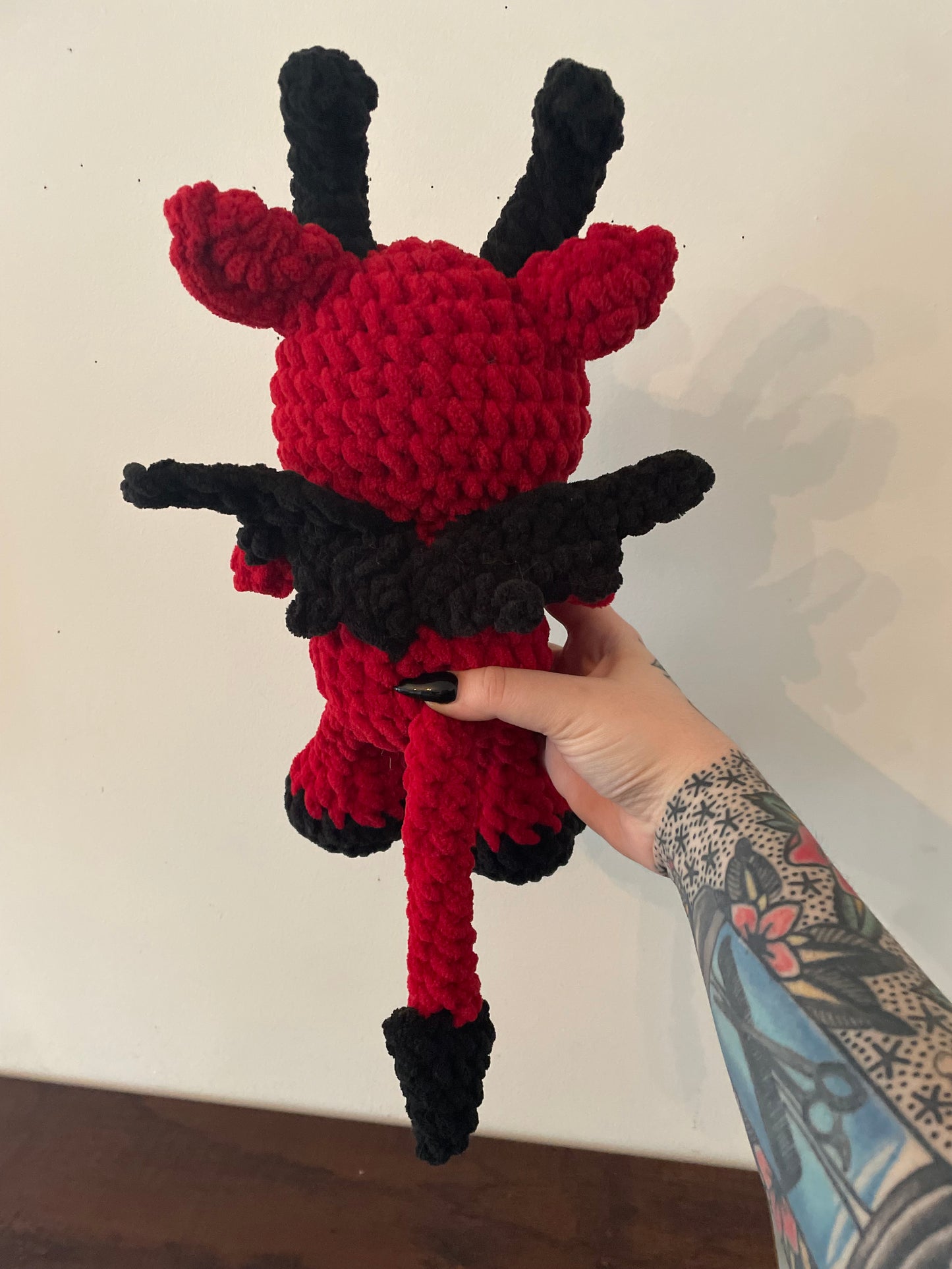 Crochet Jersey Devil Plush