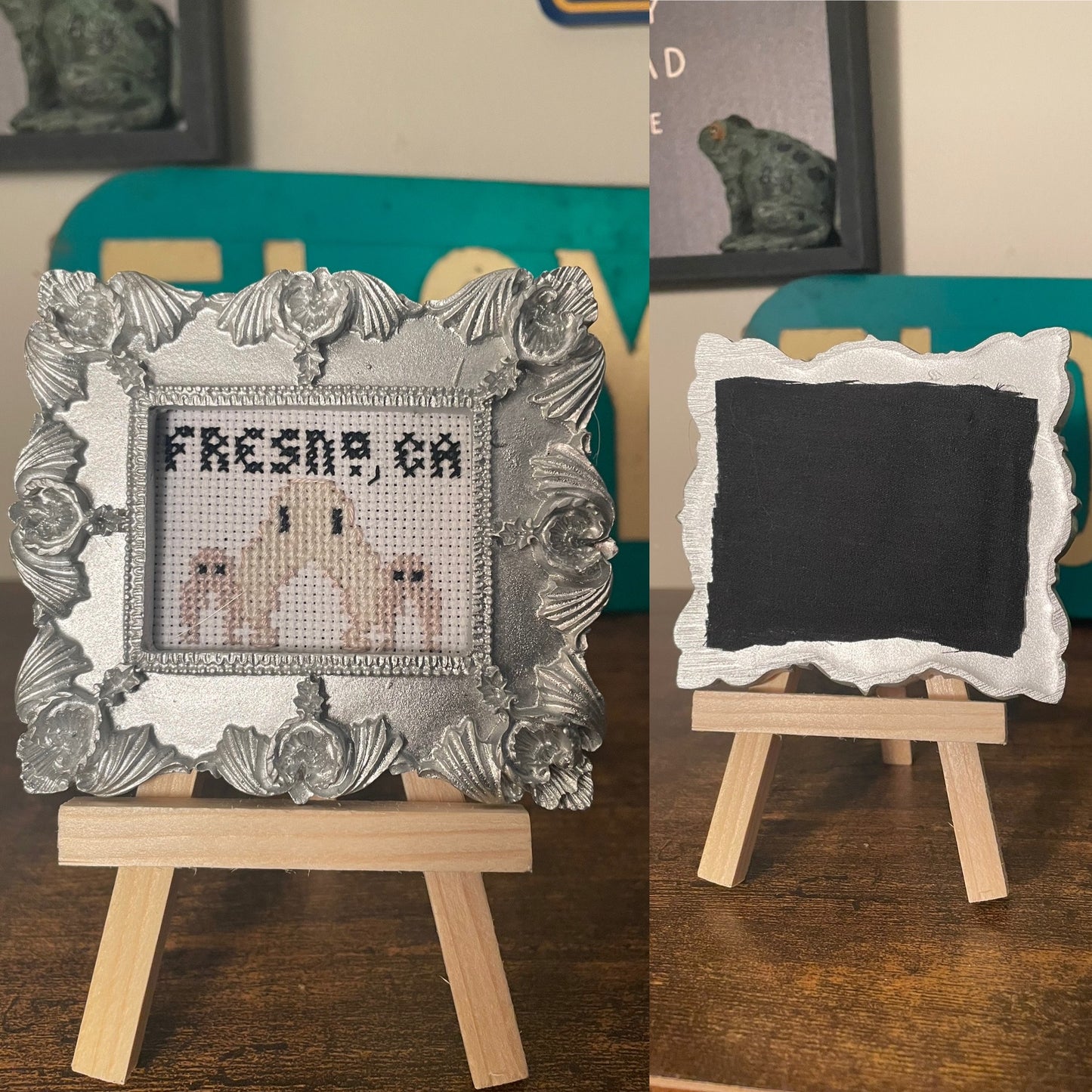 Cross Stitch Cryptid Locale Minis