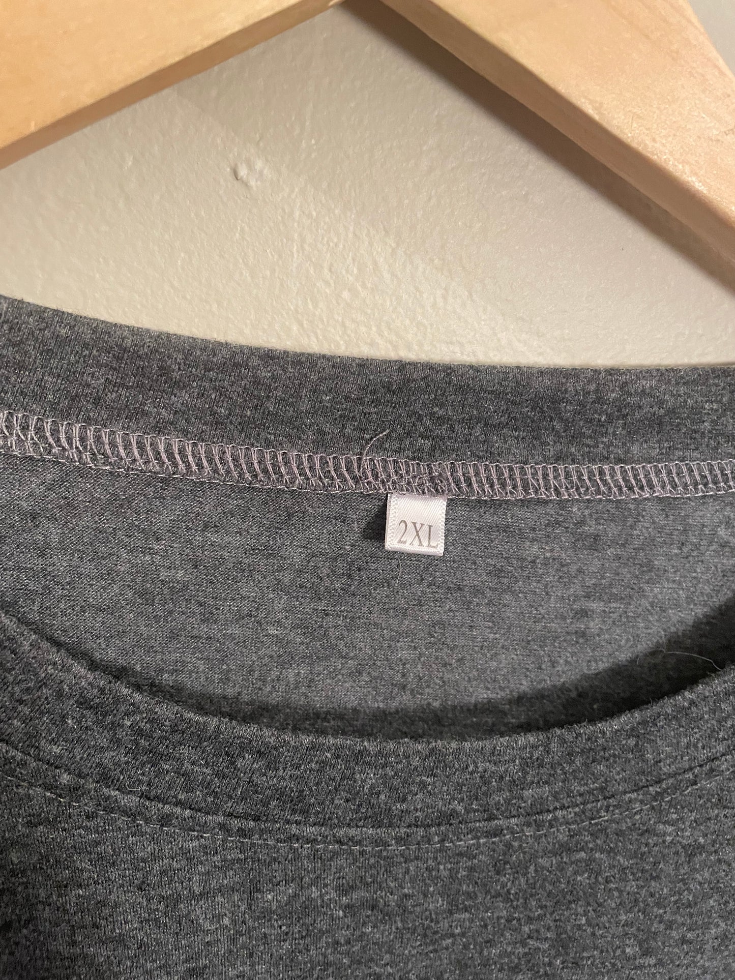 Cryptid Thrifted Upcycled Neon Cryptids Mesh Sleeve Tee Size 2XL