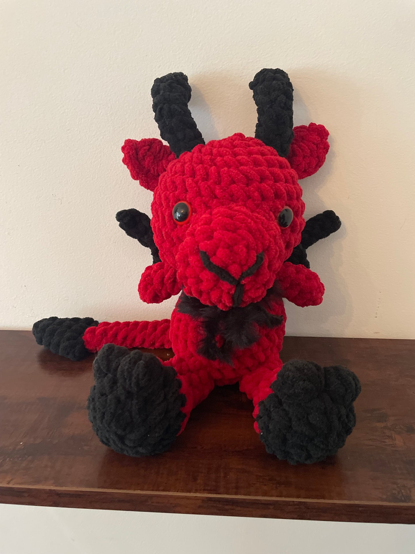 Crochet Jersey Devil Plush
