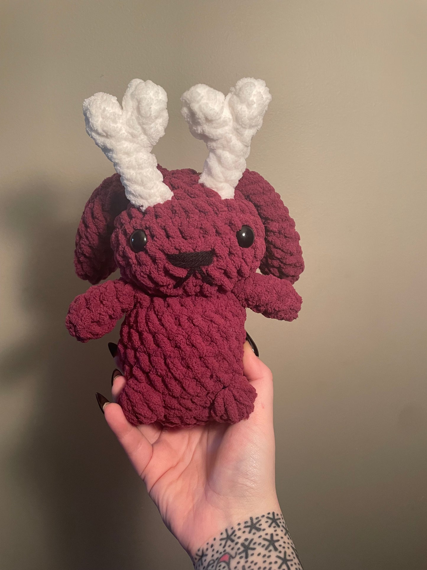 Crochet Chubby Jackalope