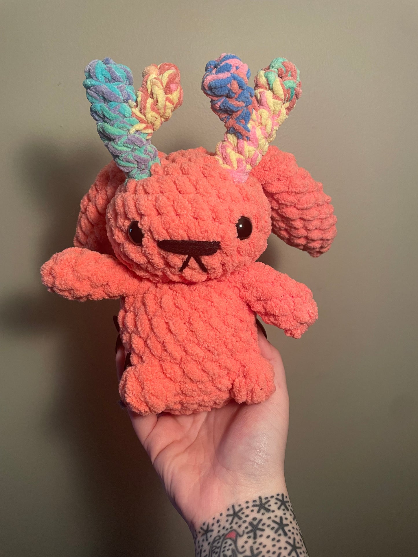 Crochet Chubby Jackalope