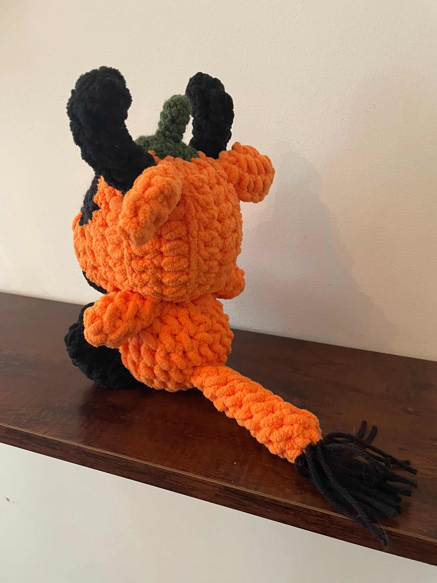 Crochet Pumpkinhead Baphomet Plush
