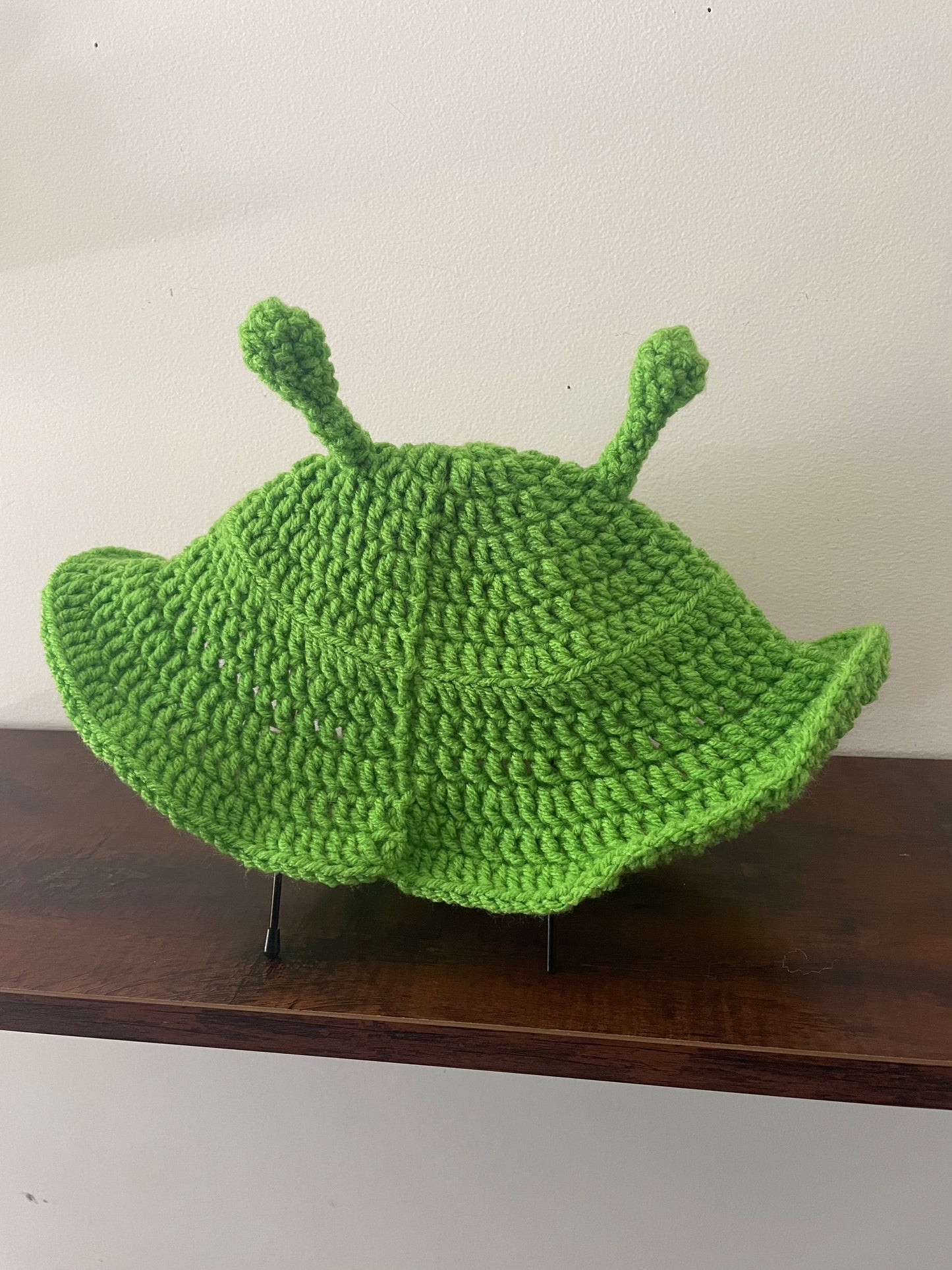 Crochet Alien Bucket Hat