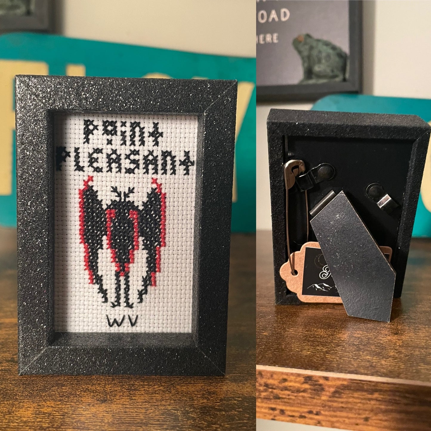 Cross Stitch Cryptid Locale Minis