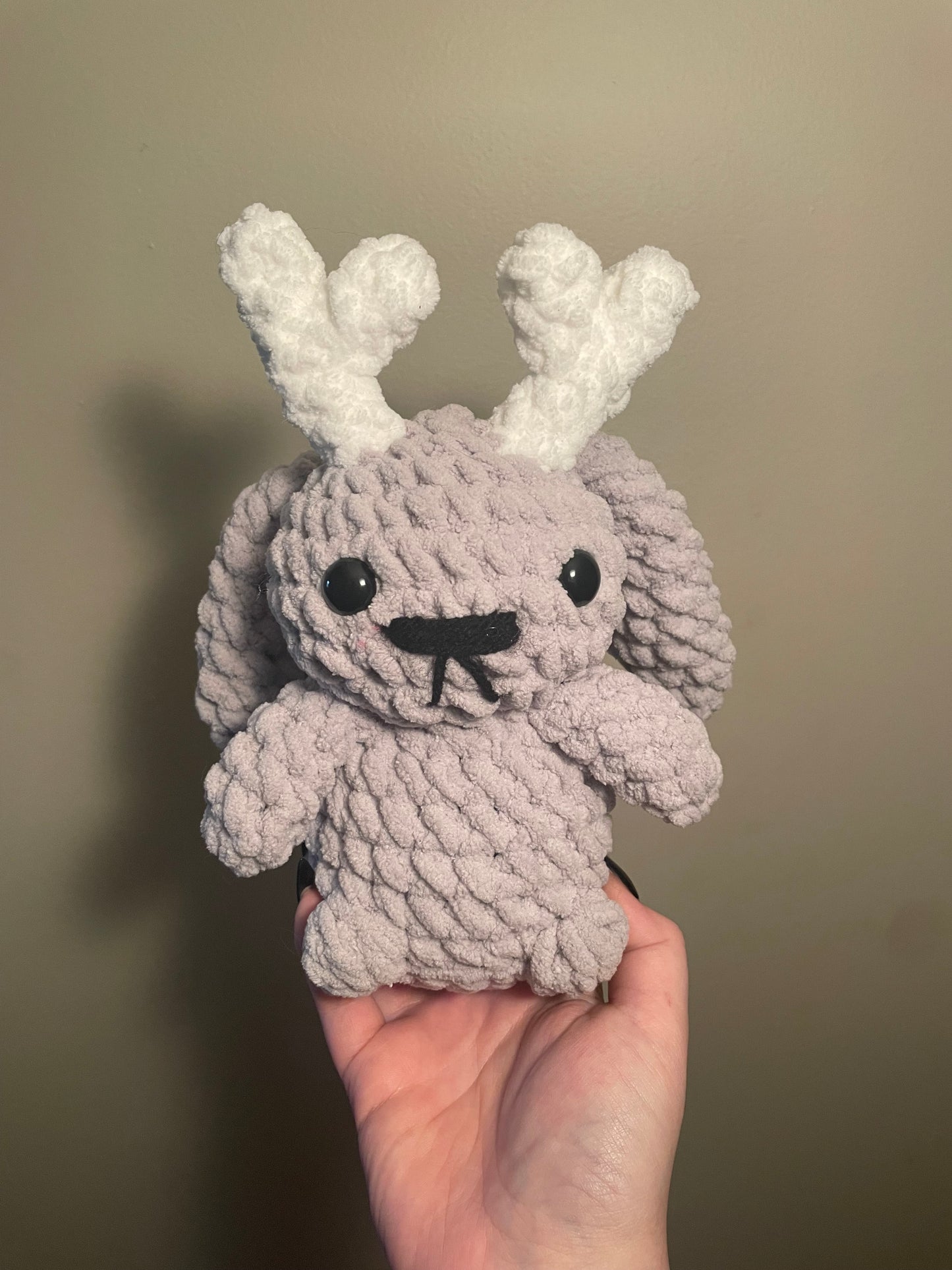 Crochet Chubby Jackalope