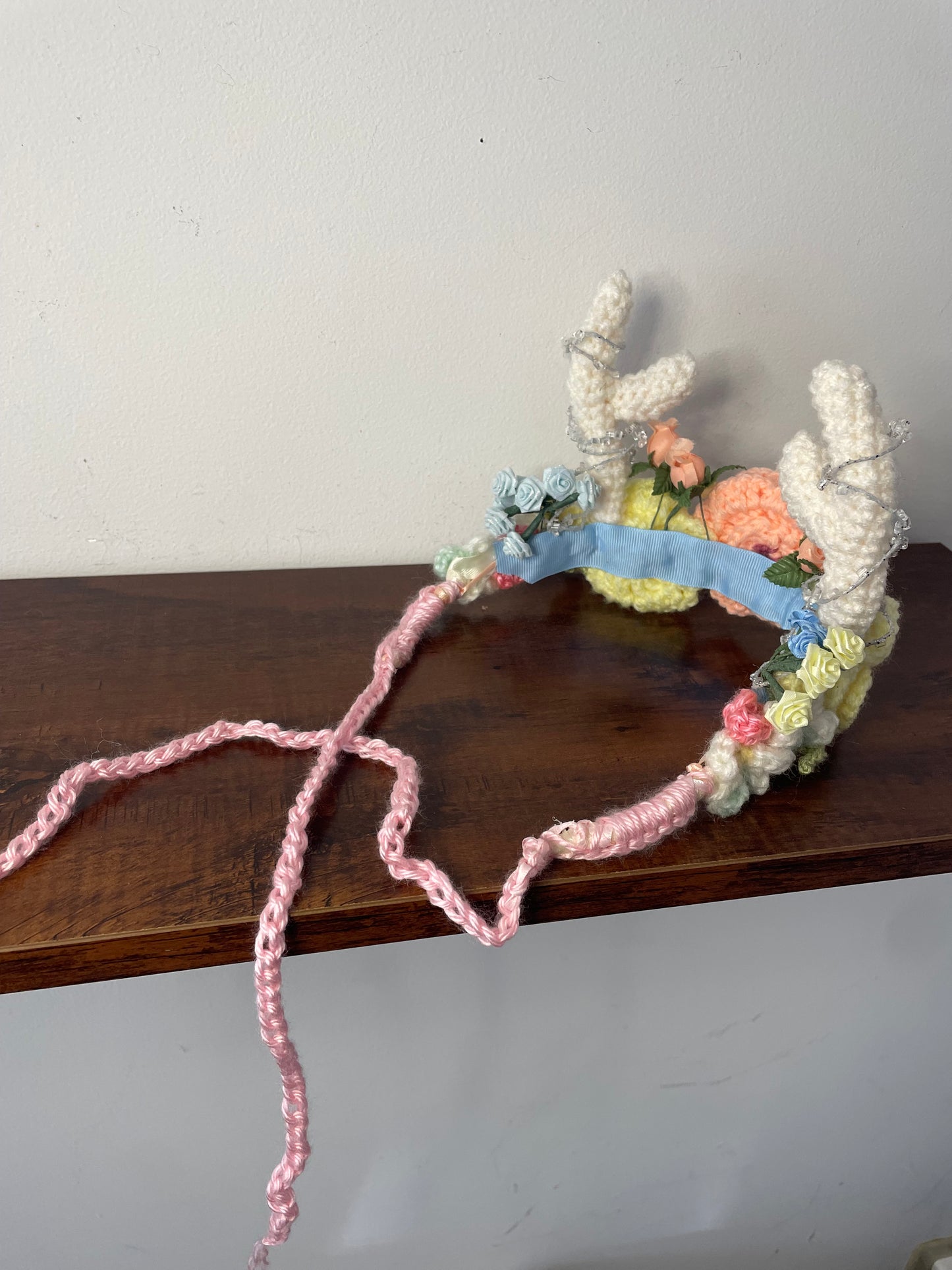 Crochet Floral Fairy Crown