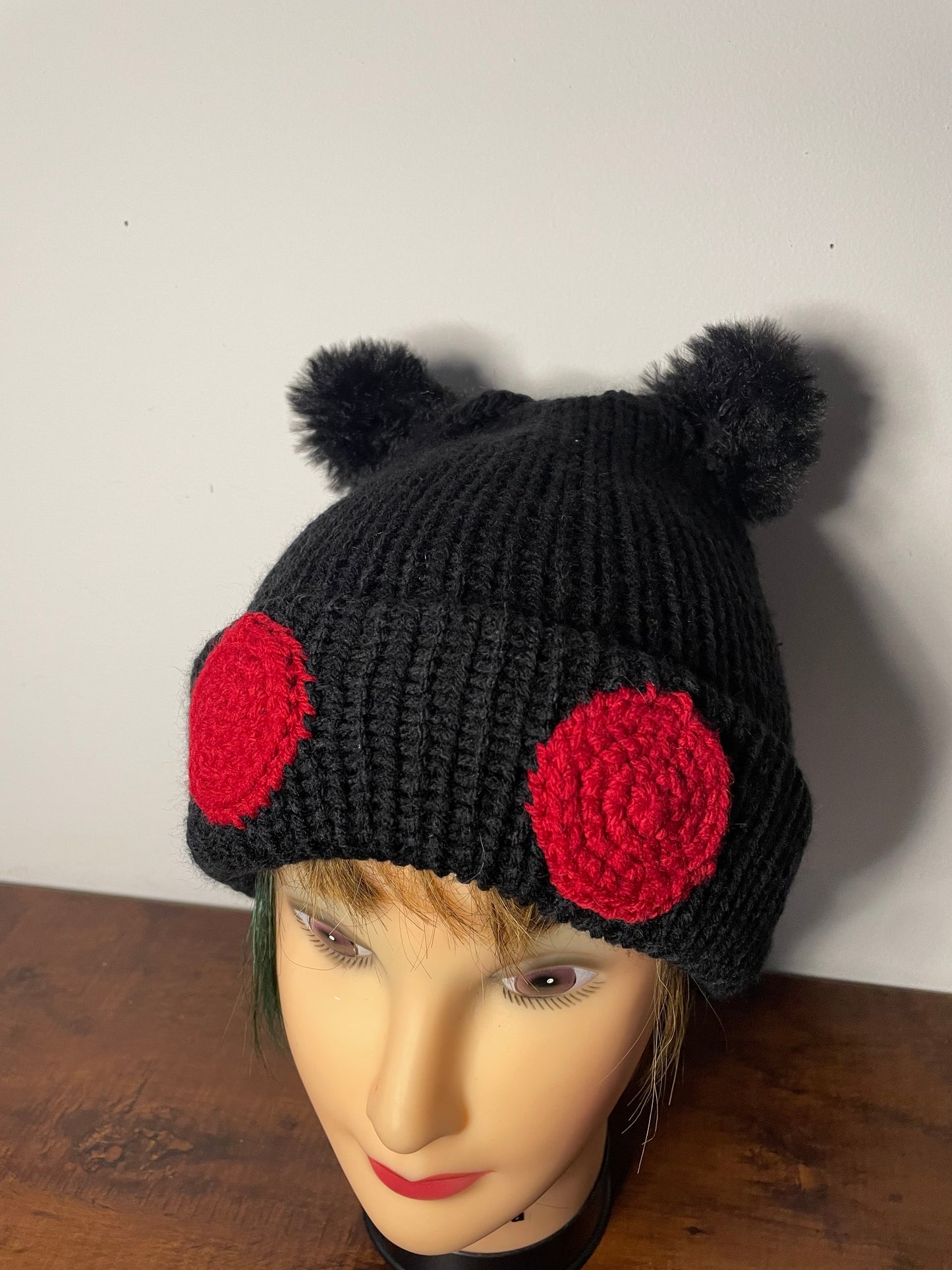 Handmade Mothman Beanie