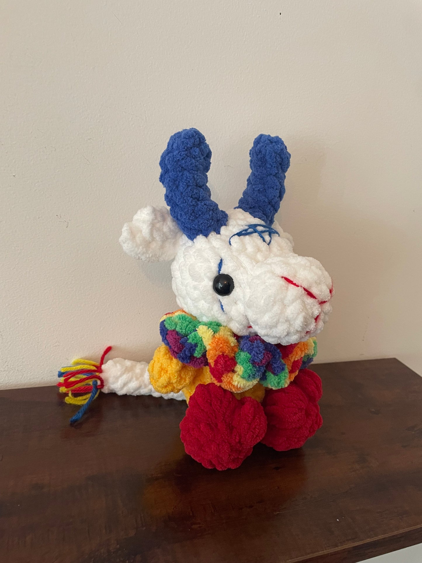 Crochet Clown Baphomet Plush