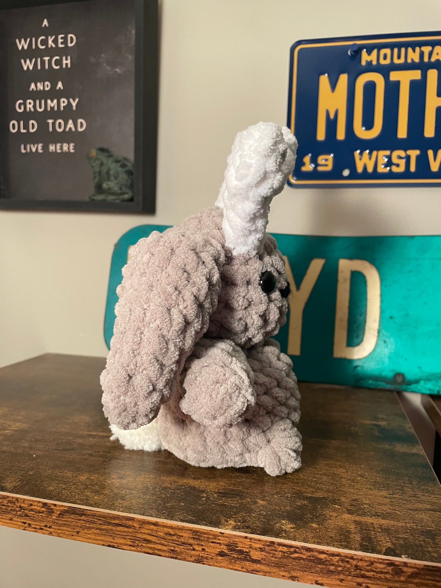 Crochet Chubby Jackalope
