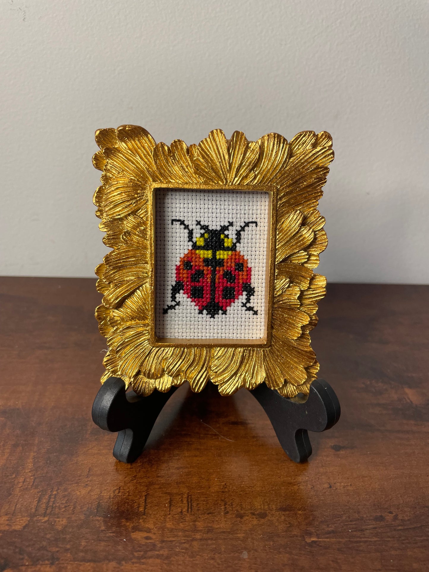 Cross Stitch Framed Bug Minis