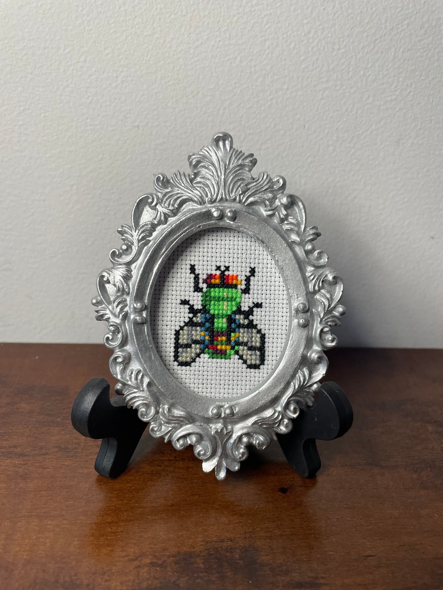 Cross Stitch Framed Bug Minis