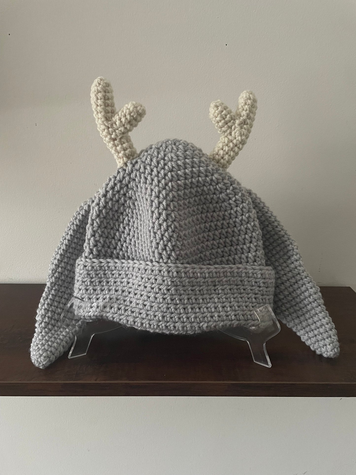 Crochet Jackalope Beanie