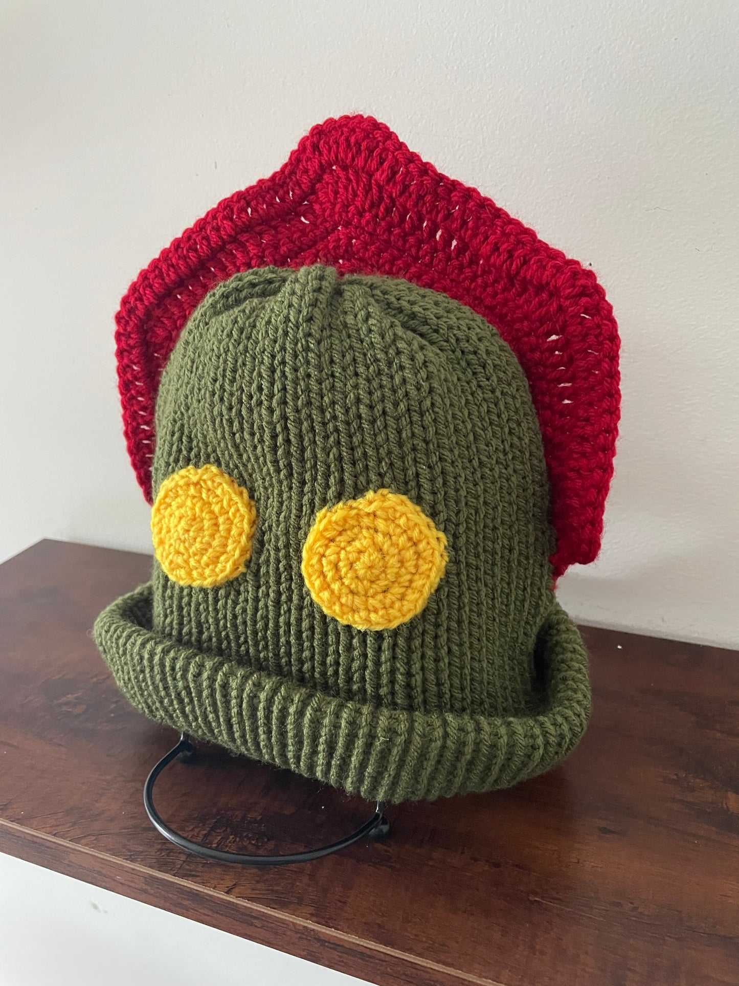 Handmade Flatwoods Monster Beanie