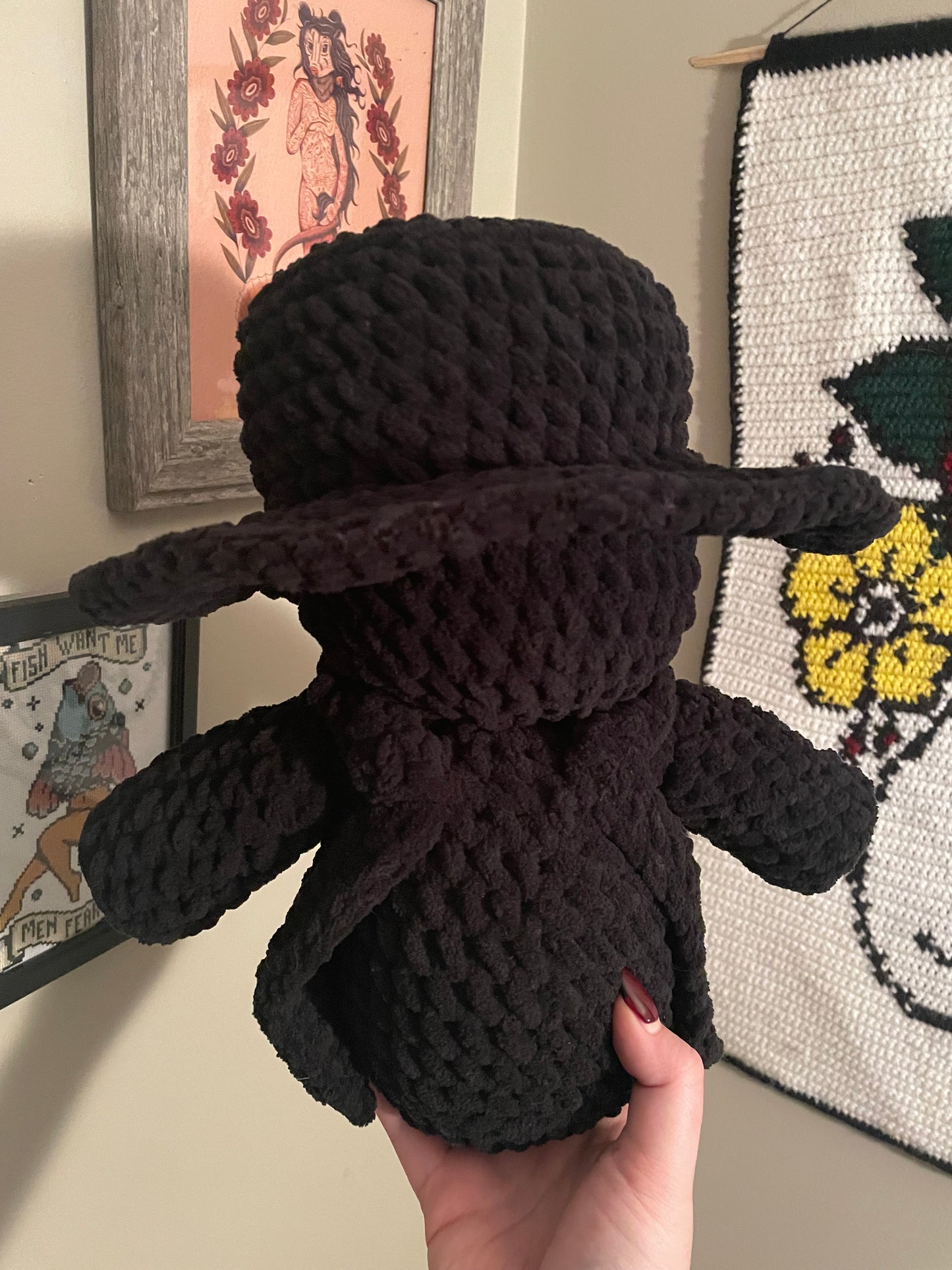 The Hat Man Crochet Plush