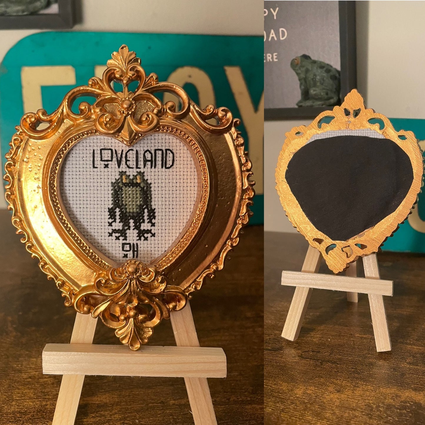 Cross Stitch Cryptid Locale Minis