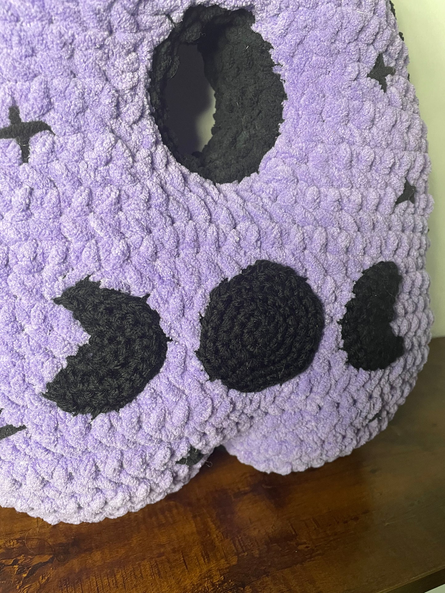Crochet Ouija Board Planchette Pillow