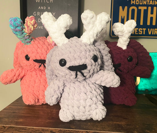 Crochet Chubby Jackalope