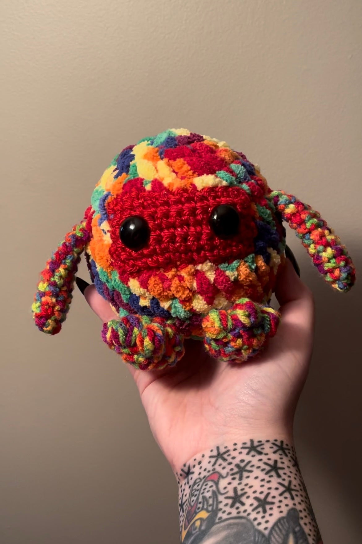 Crochet Rainbow Cryptids Series