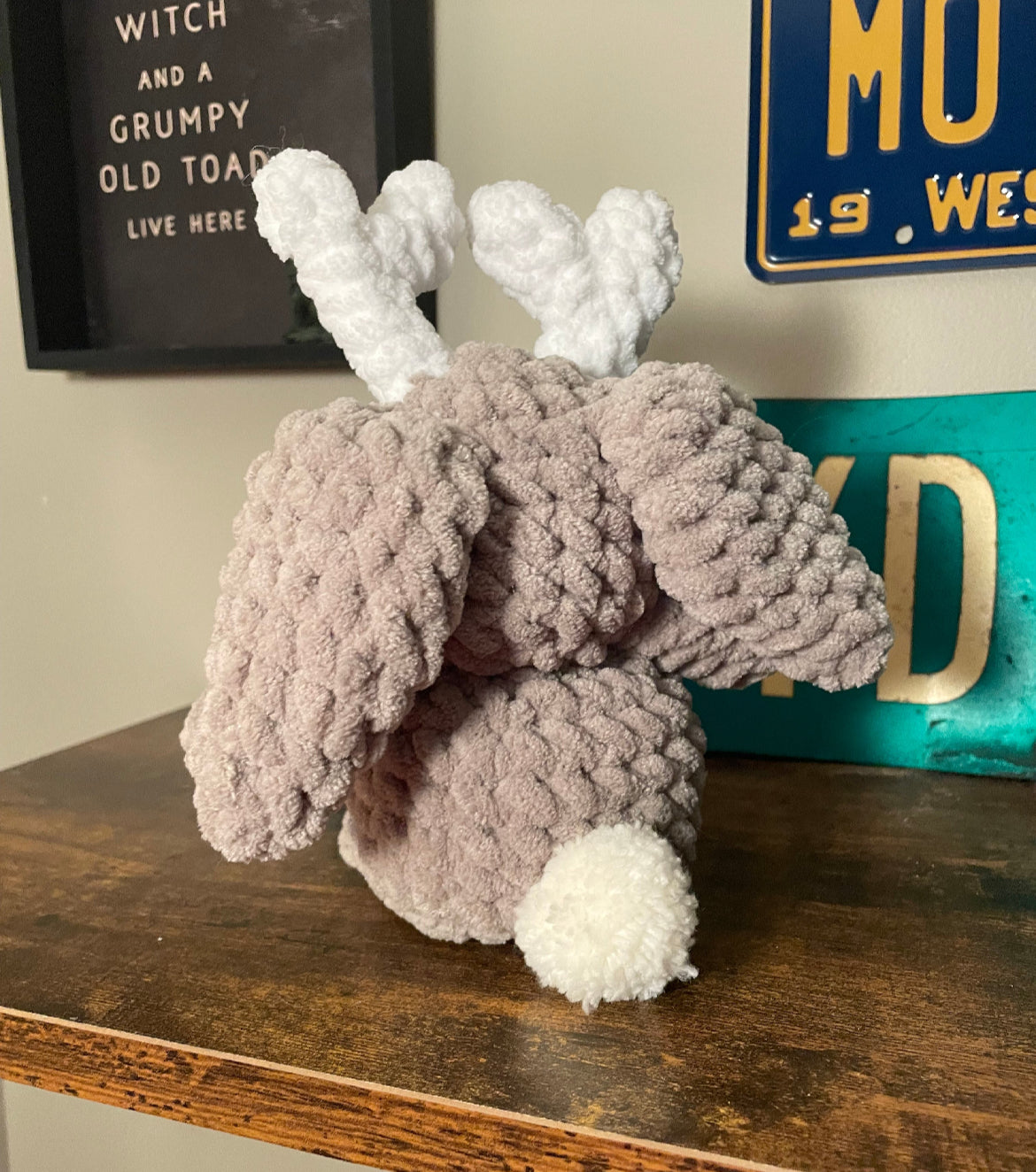 Crochet Chubby Jackalope