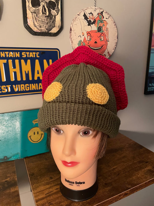 Handmade Flatwoods Monster Beanie