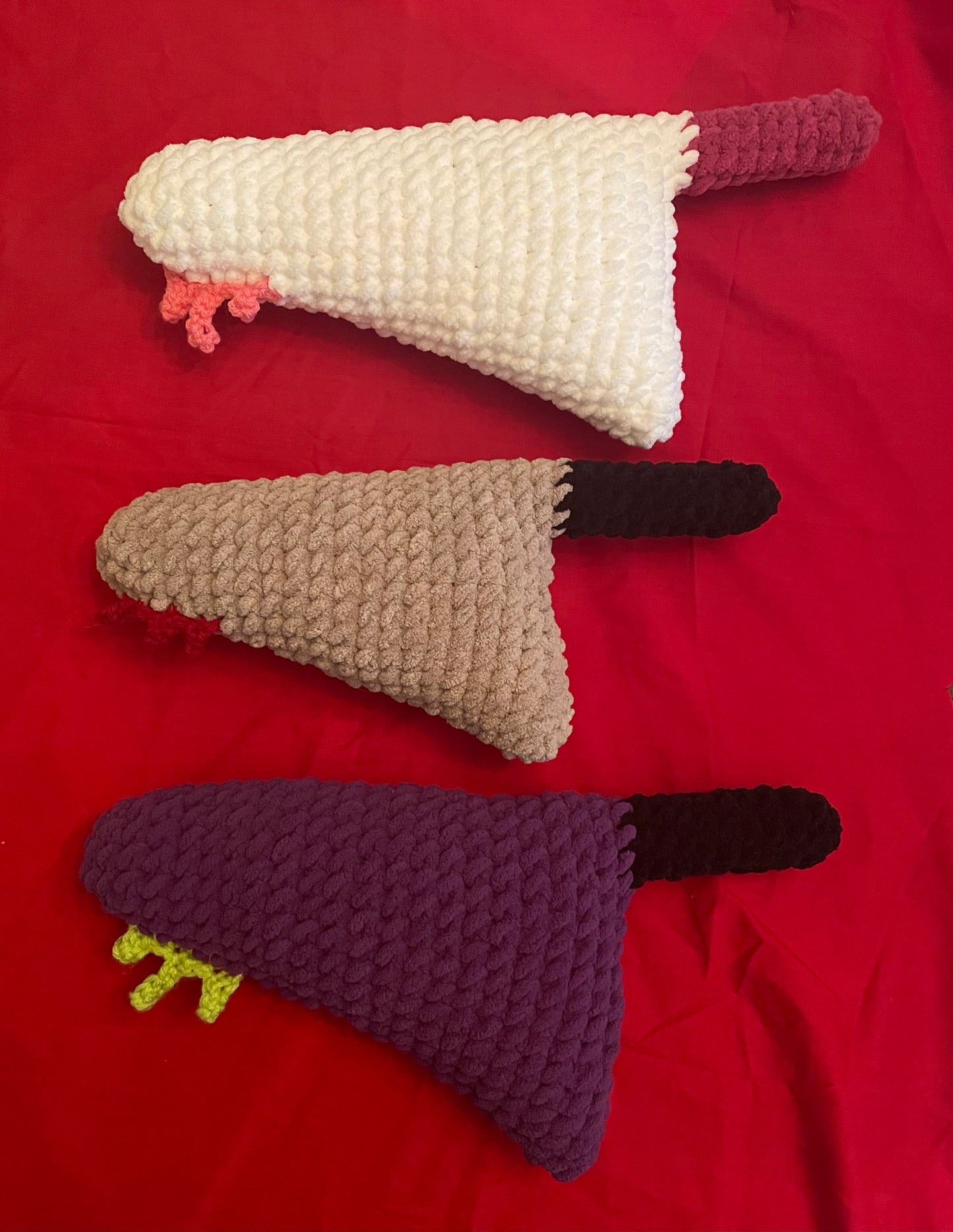 Crochet Butcher Knife Plush