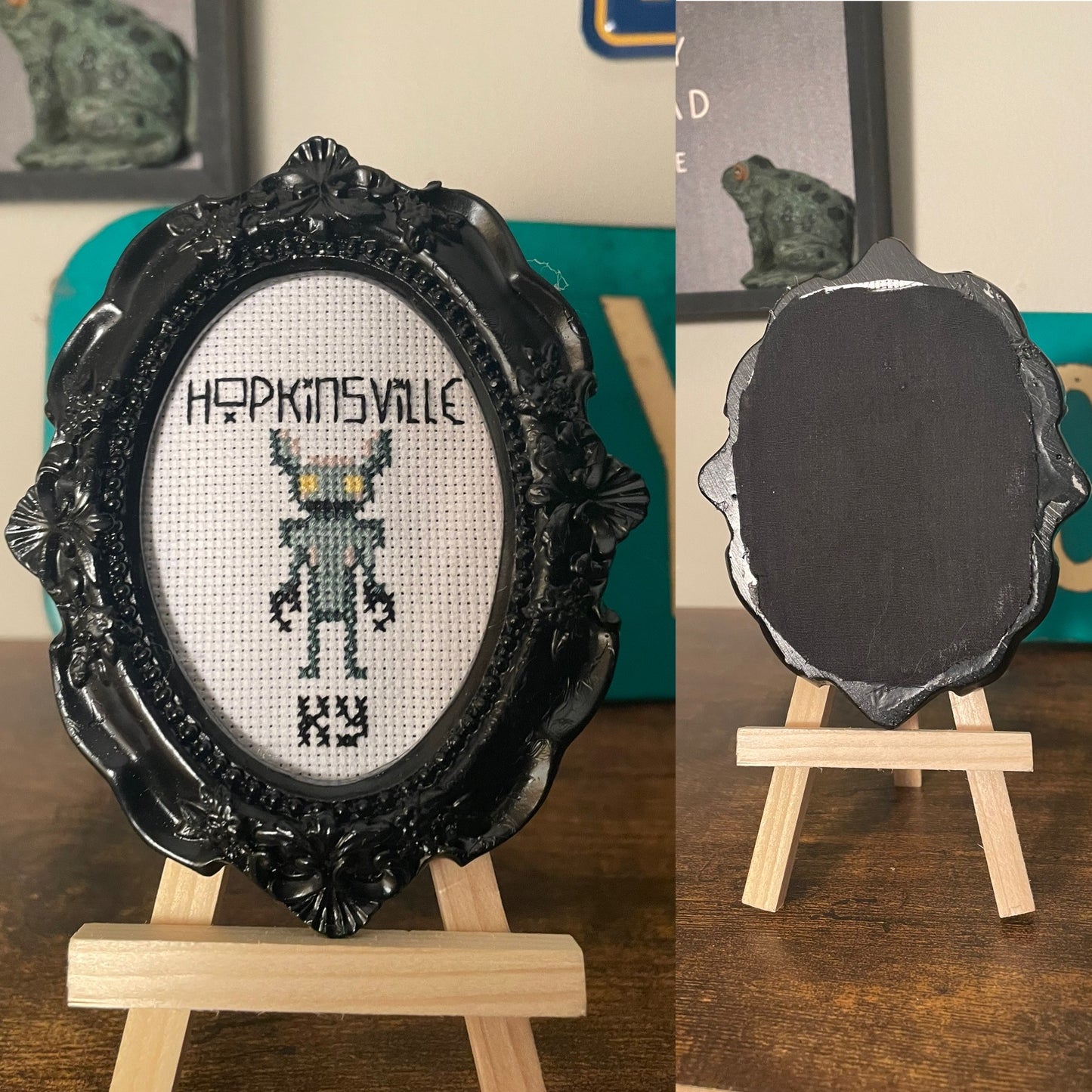 Cross Stitch Cryptid Locale Minis